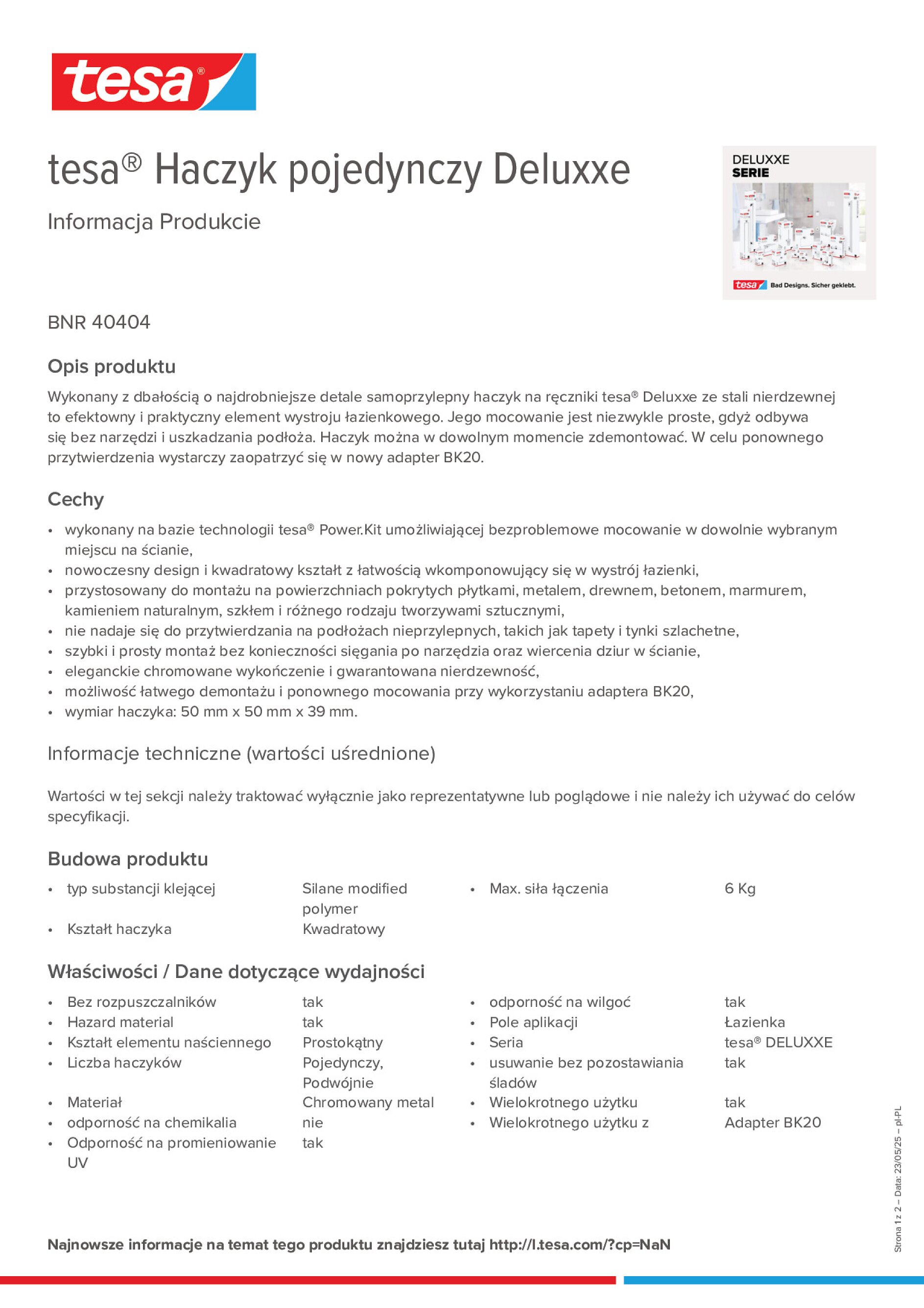 Product information_tesa® 40404_pl-PL
