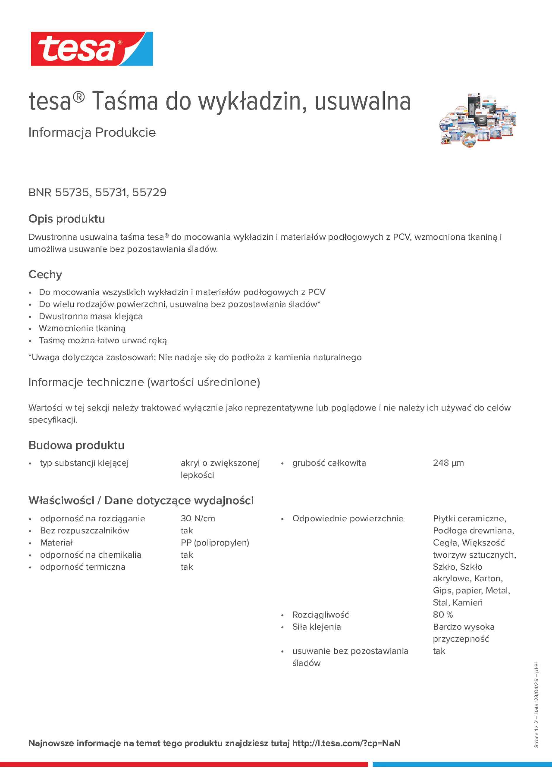Product information_tesa® 55729_pl-PL