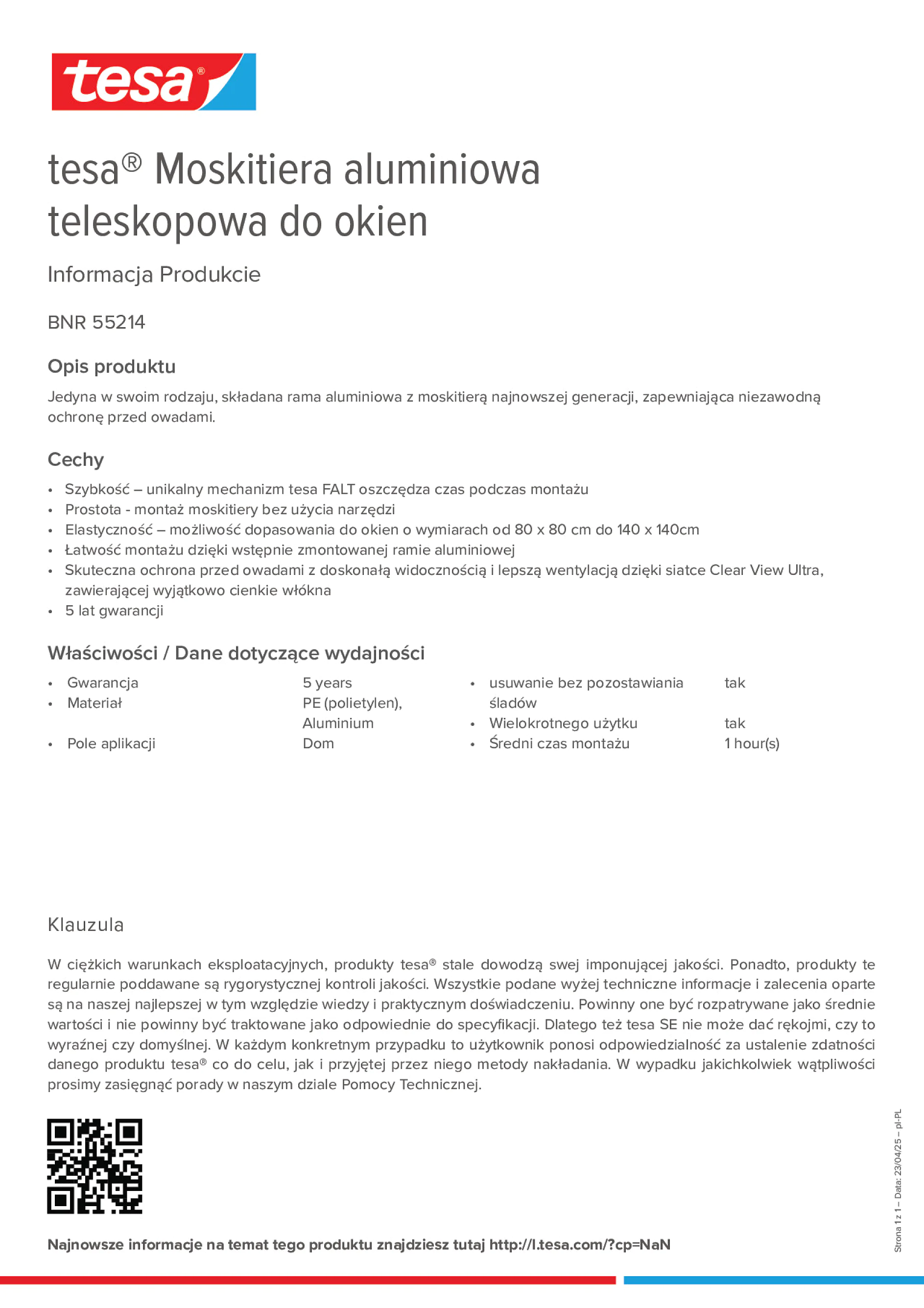 Product information_tesa® 55214_pl-PL