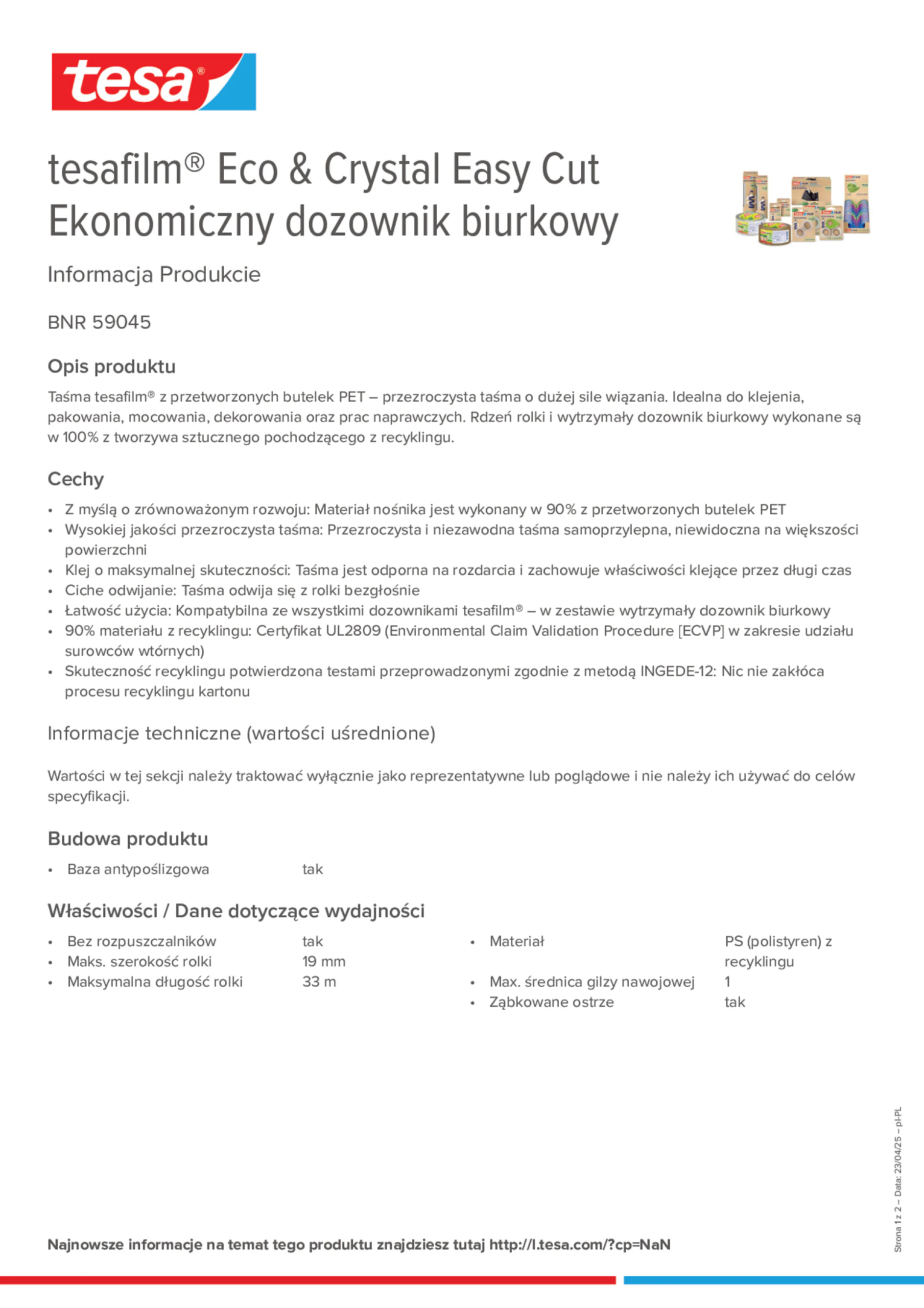 Product information_tesafilm® 59045_pl-PL