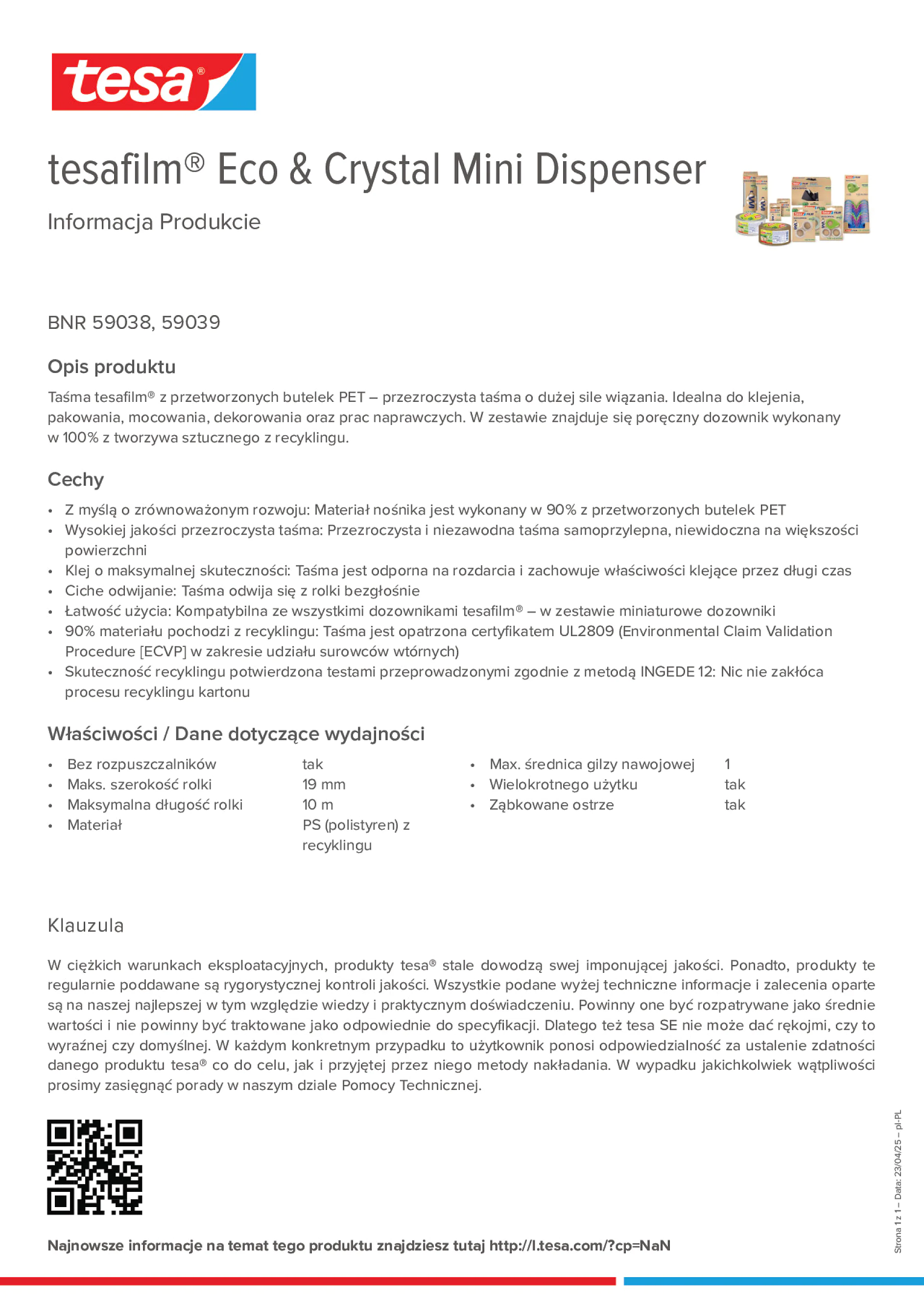 Product information_tesafilm® 59038_pl-PL