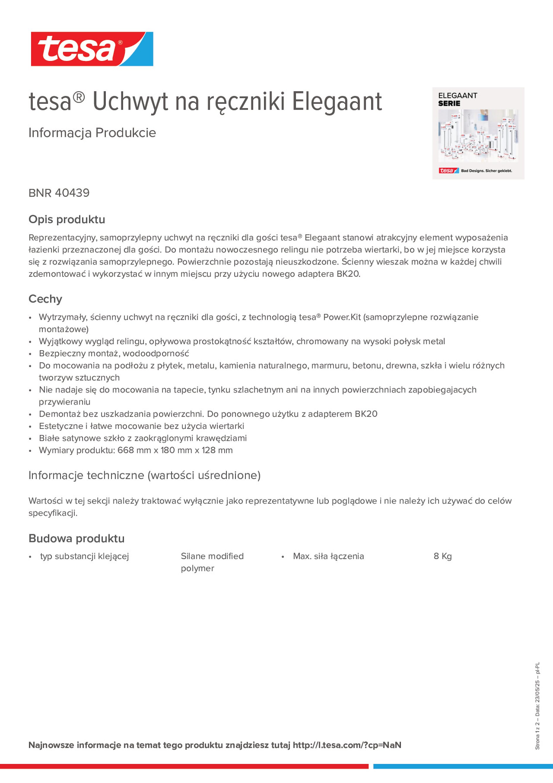 Product information_tesa® 40439_pl-PL