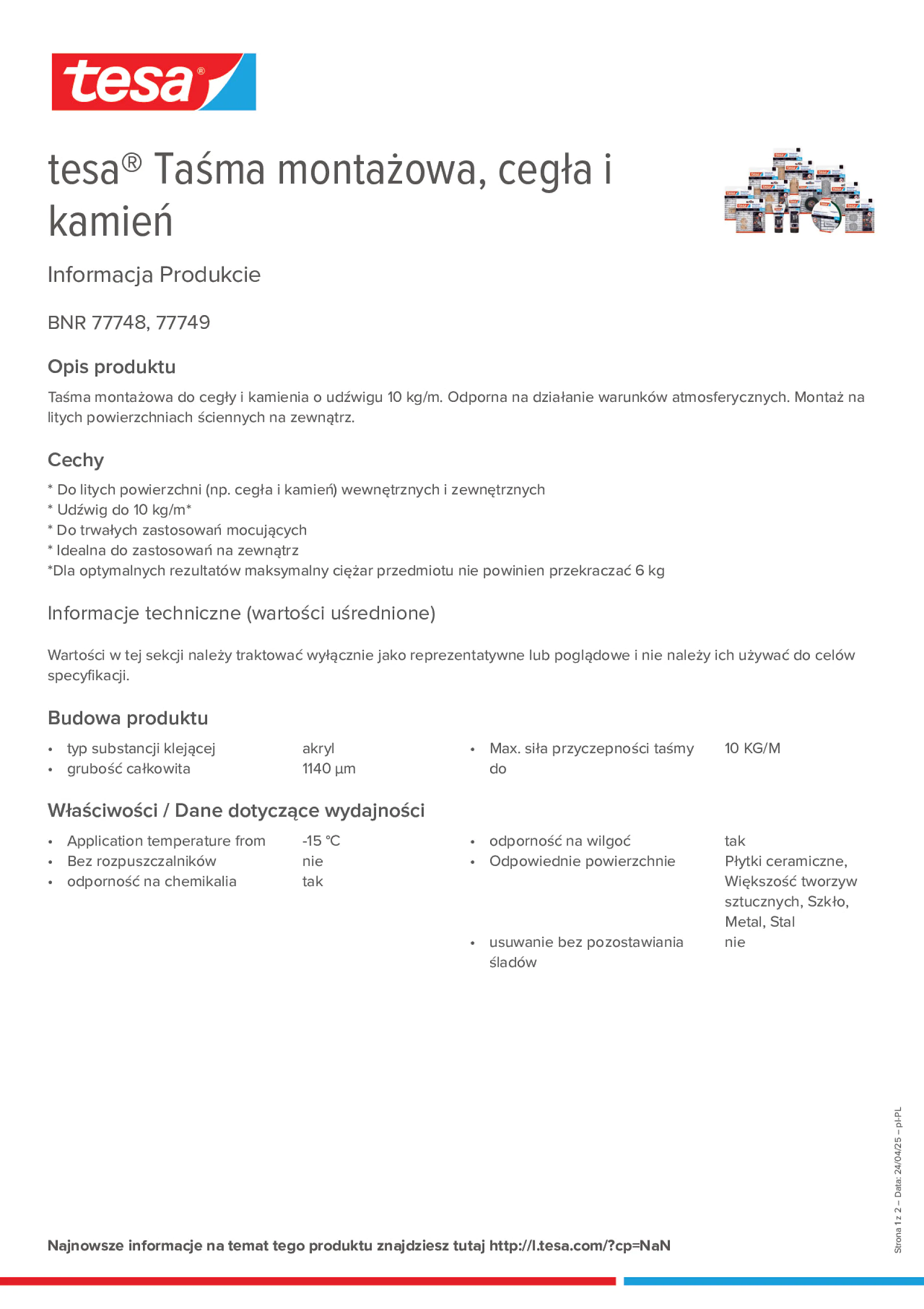 Product information_tesa® 77748_pl-PL