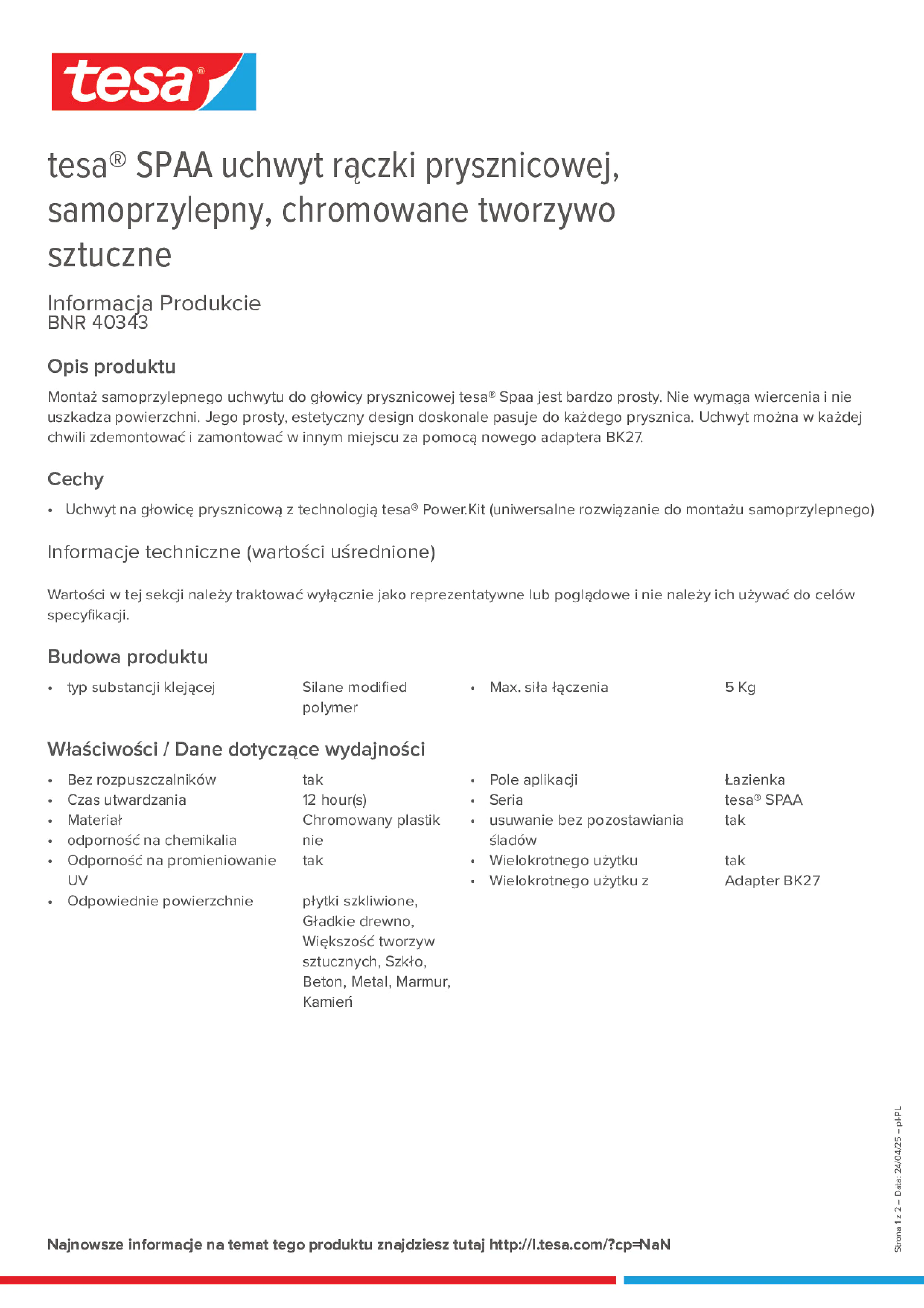 Product information_tesa® 40343_pl-PL