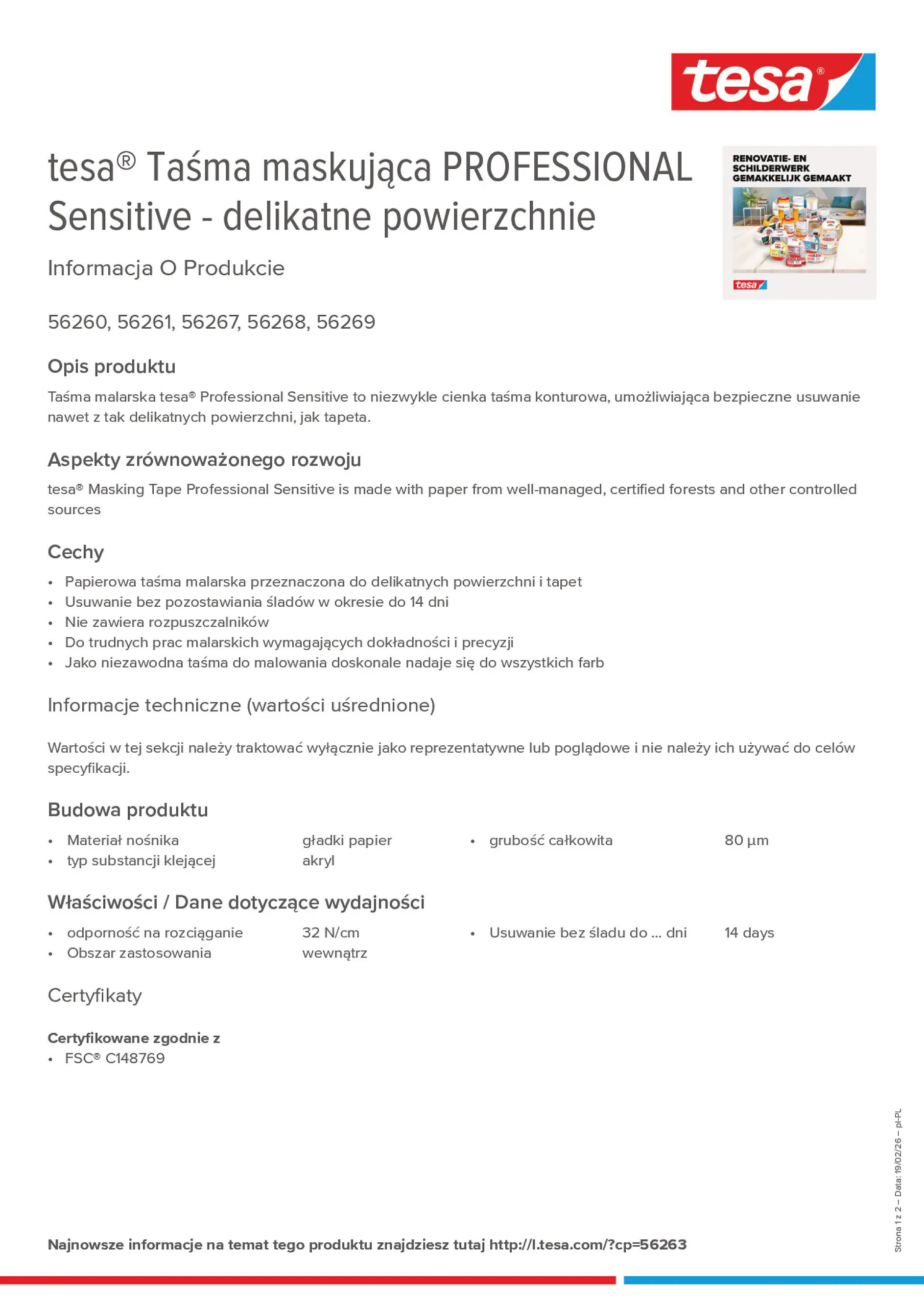 Product information_tesa® 56260_pl-PL