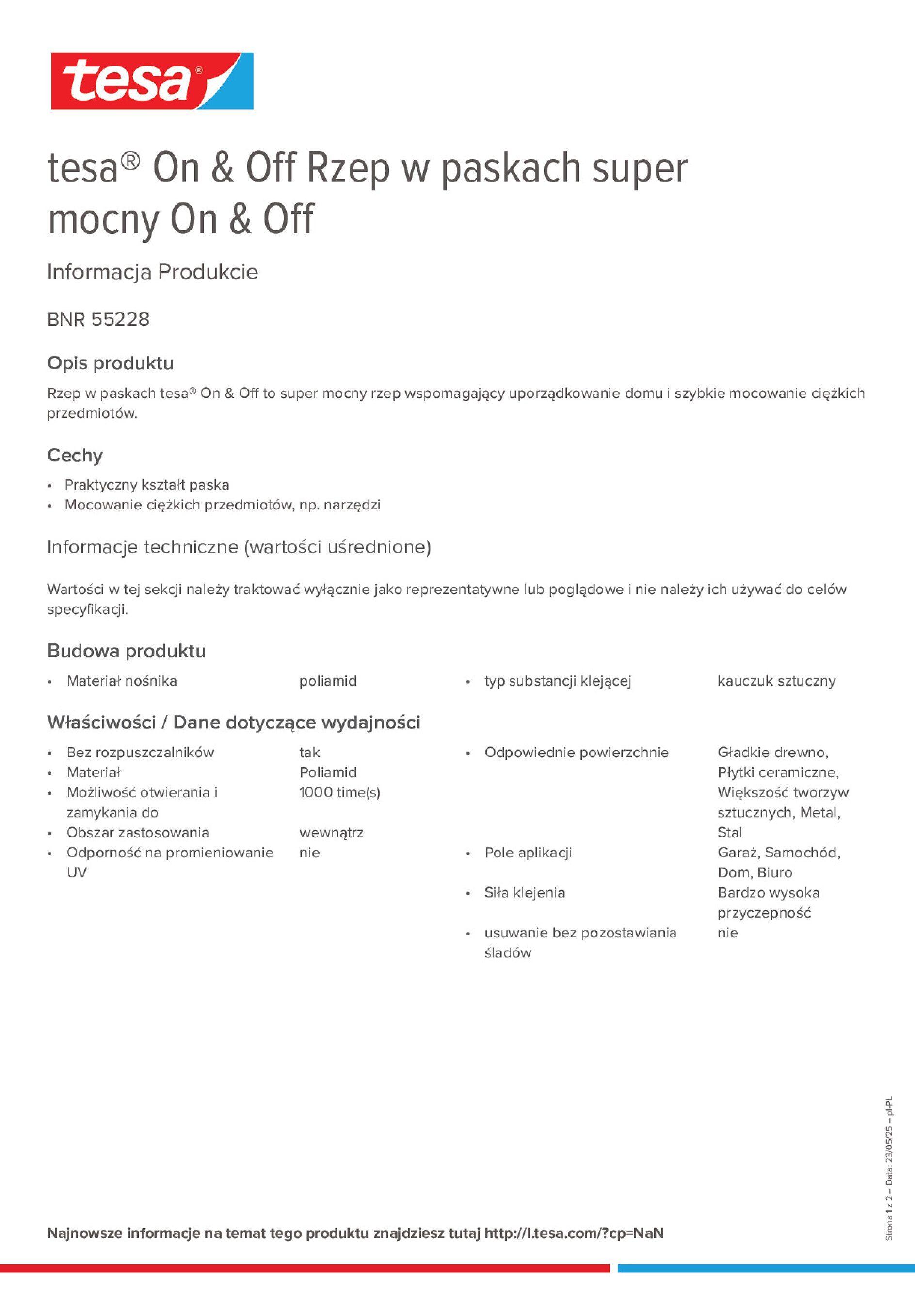 Product information_tesa® On & Off 55228_pl-PL