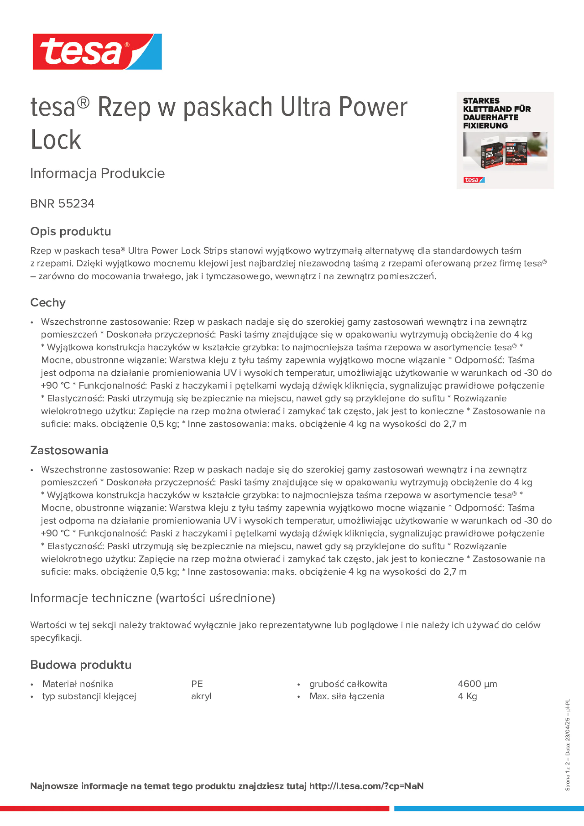 Product information_tesa® 55234_pl-PL