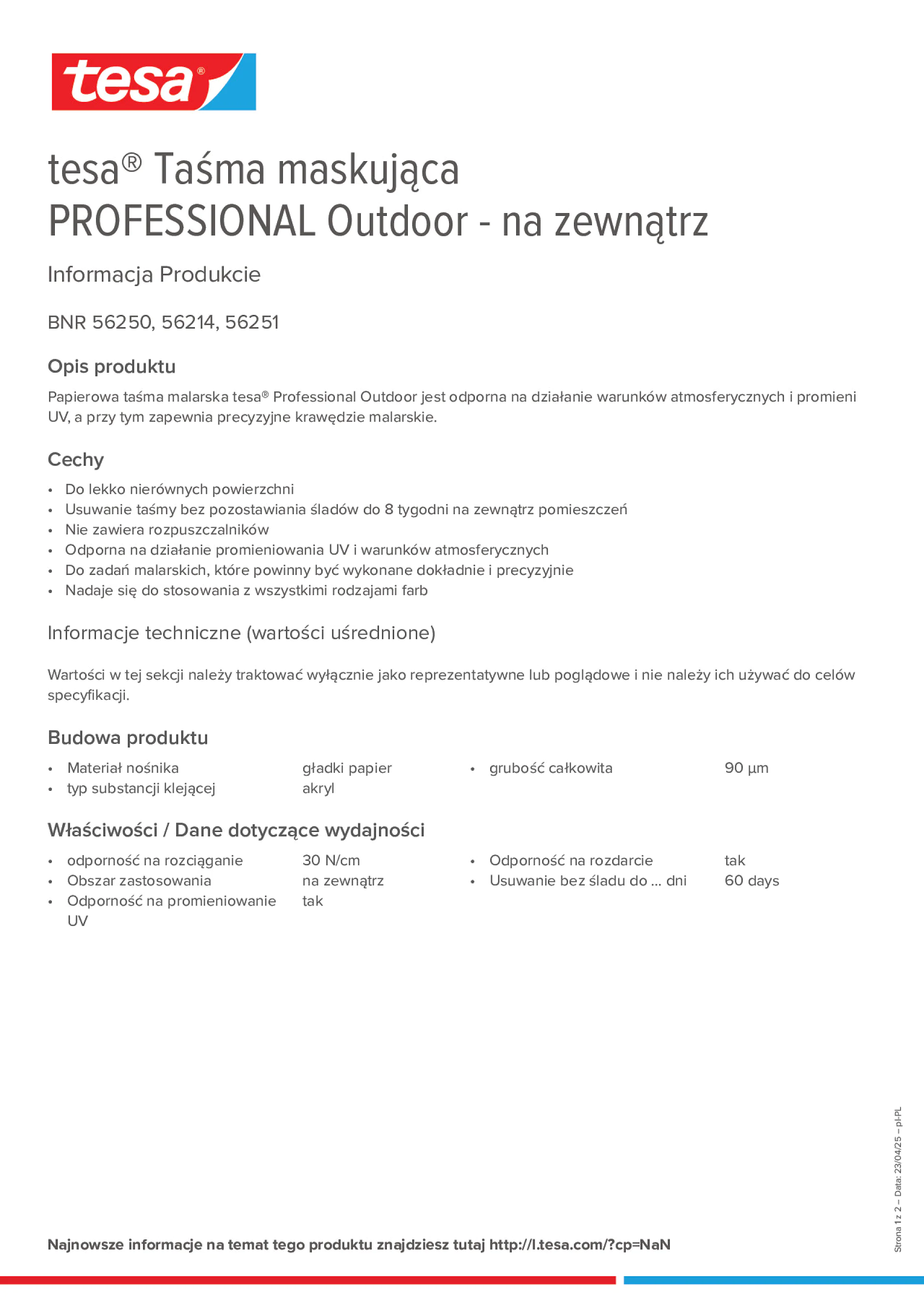 Product information_tesa® 56214_pl-PL