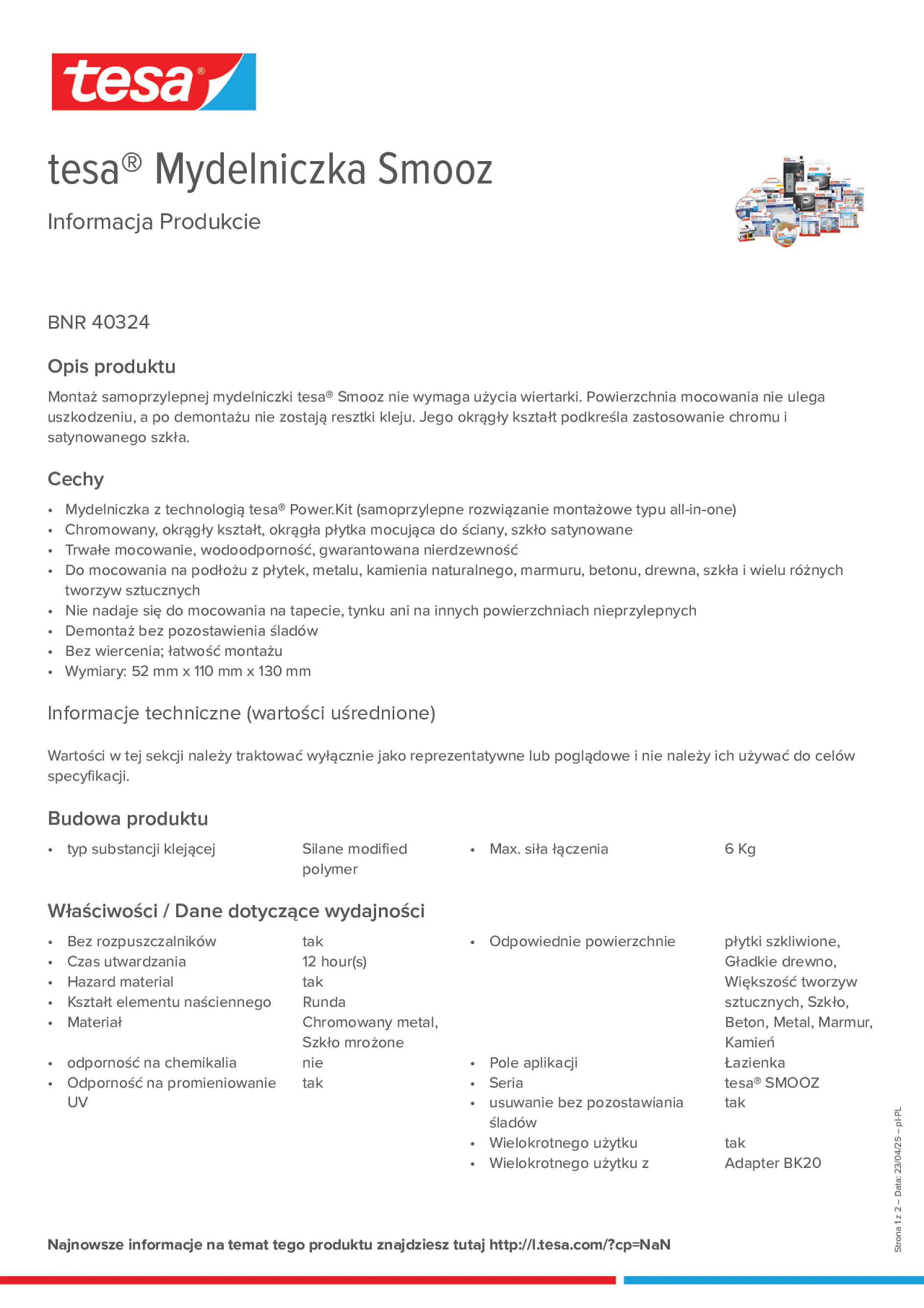 Product information_tesa® 40324_pl-PL