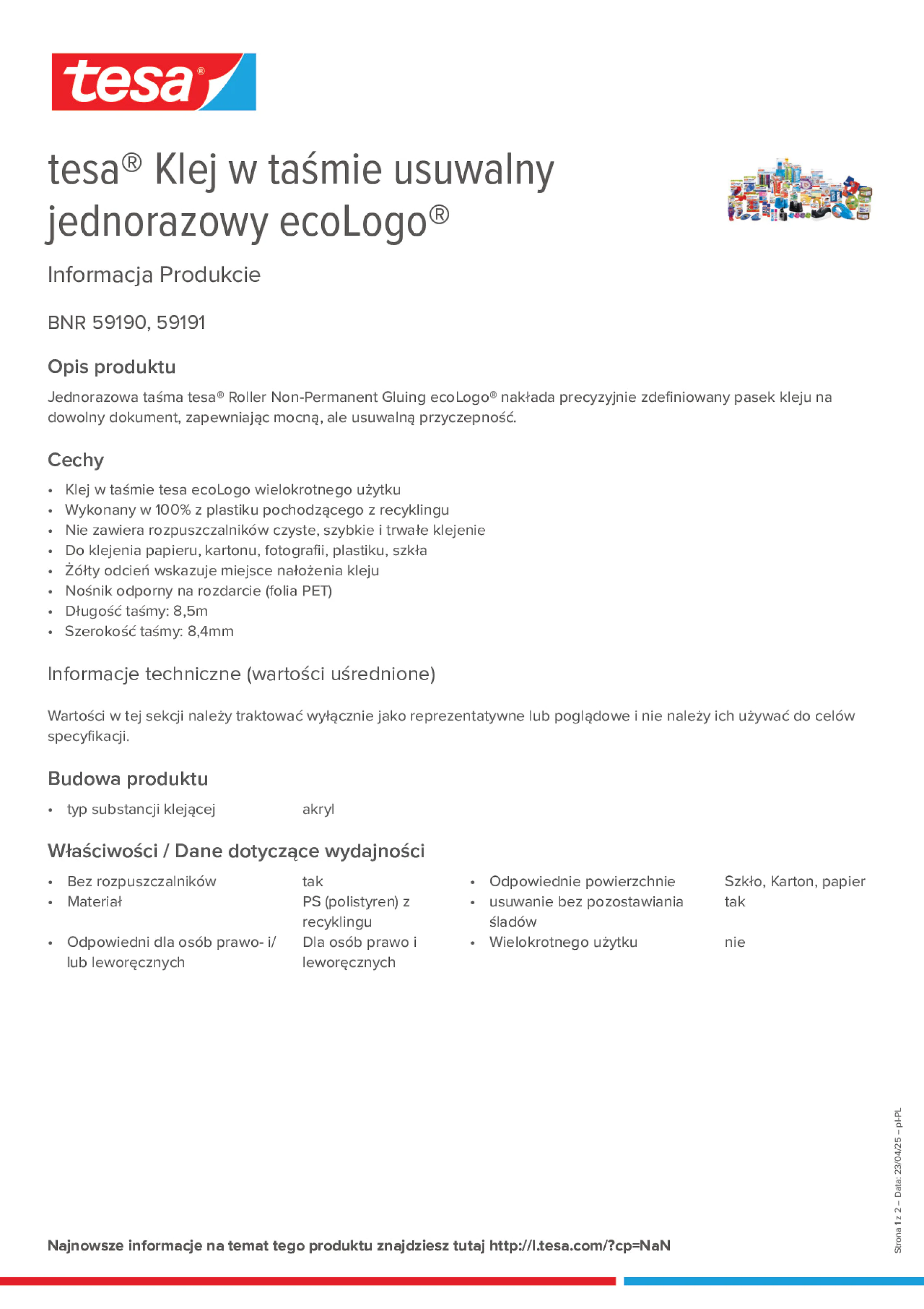 Product information_tesa® 59191_pl-PL
