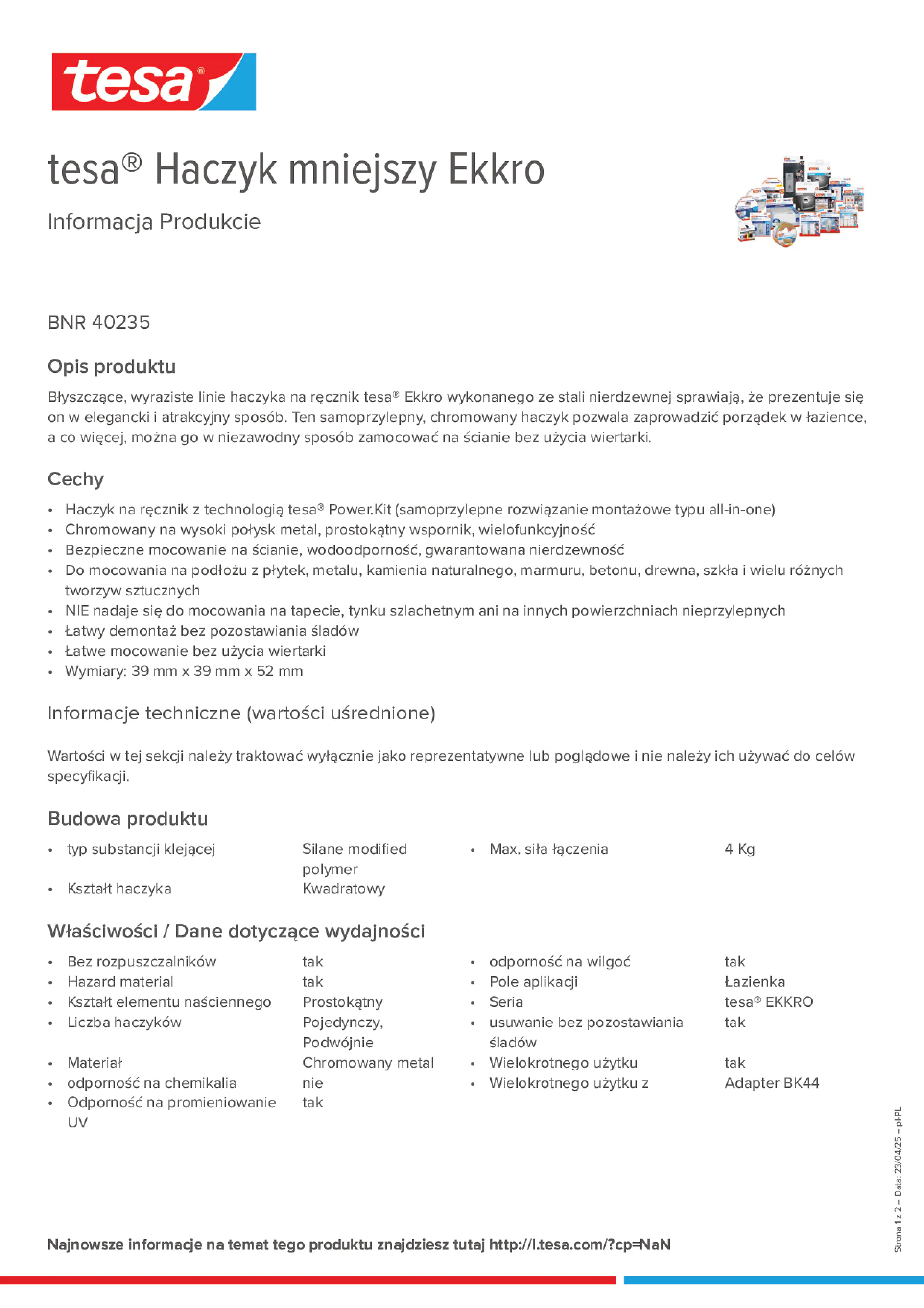 Product information_tesa® 40235_pl-PL