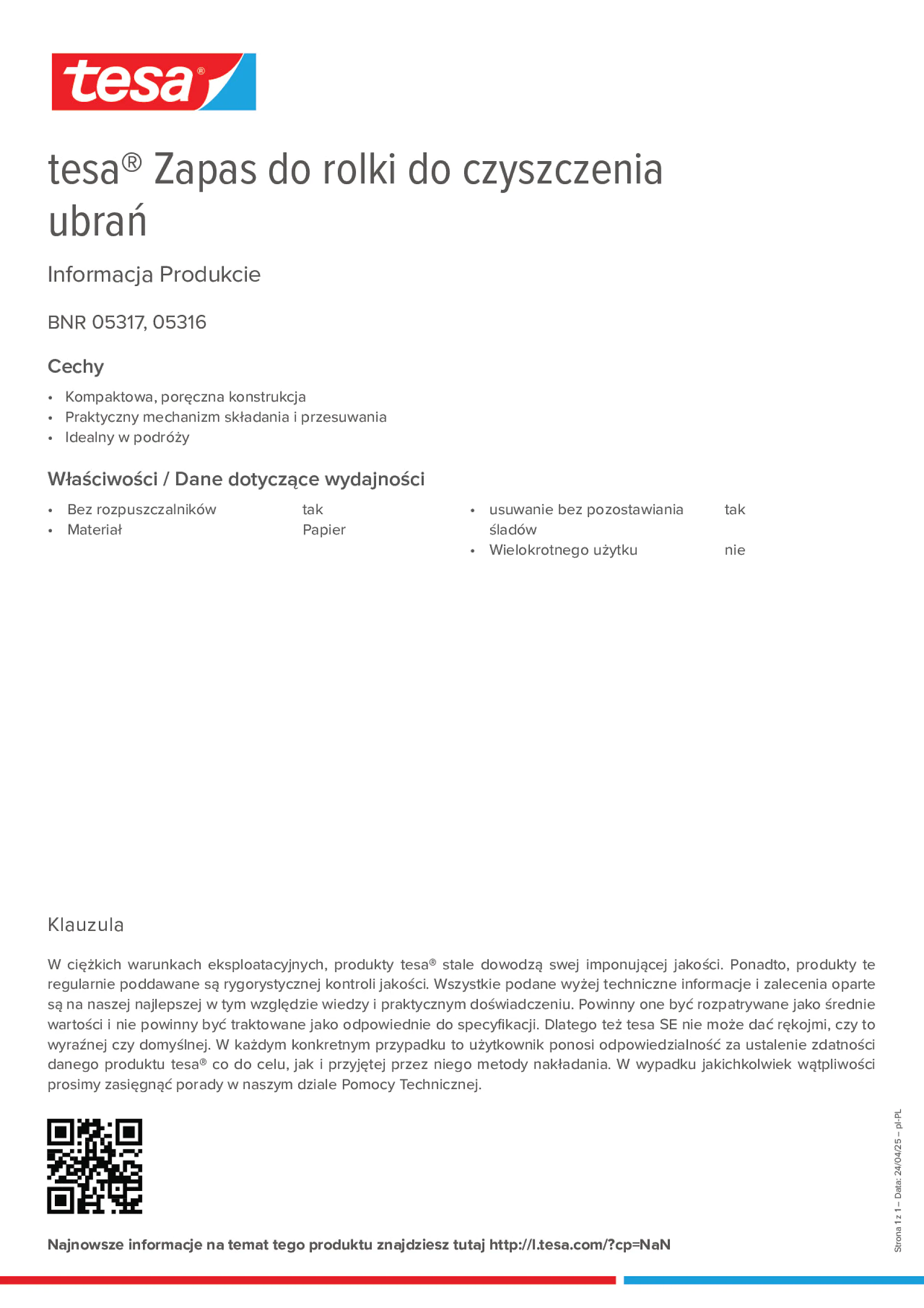 Product information_tesa® 5317_pl-PL