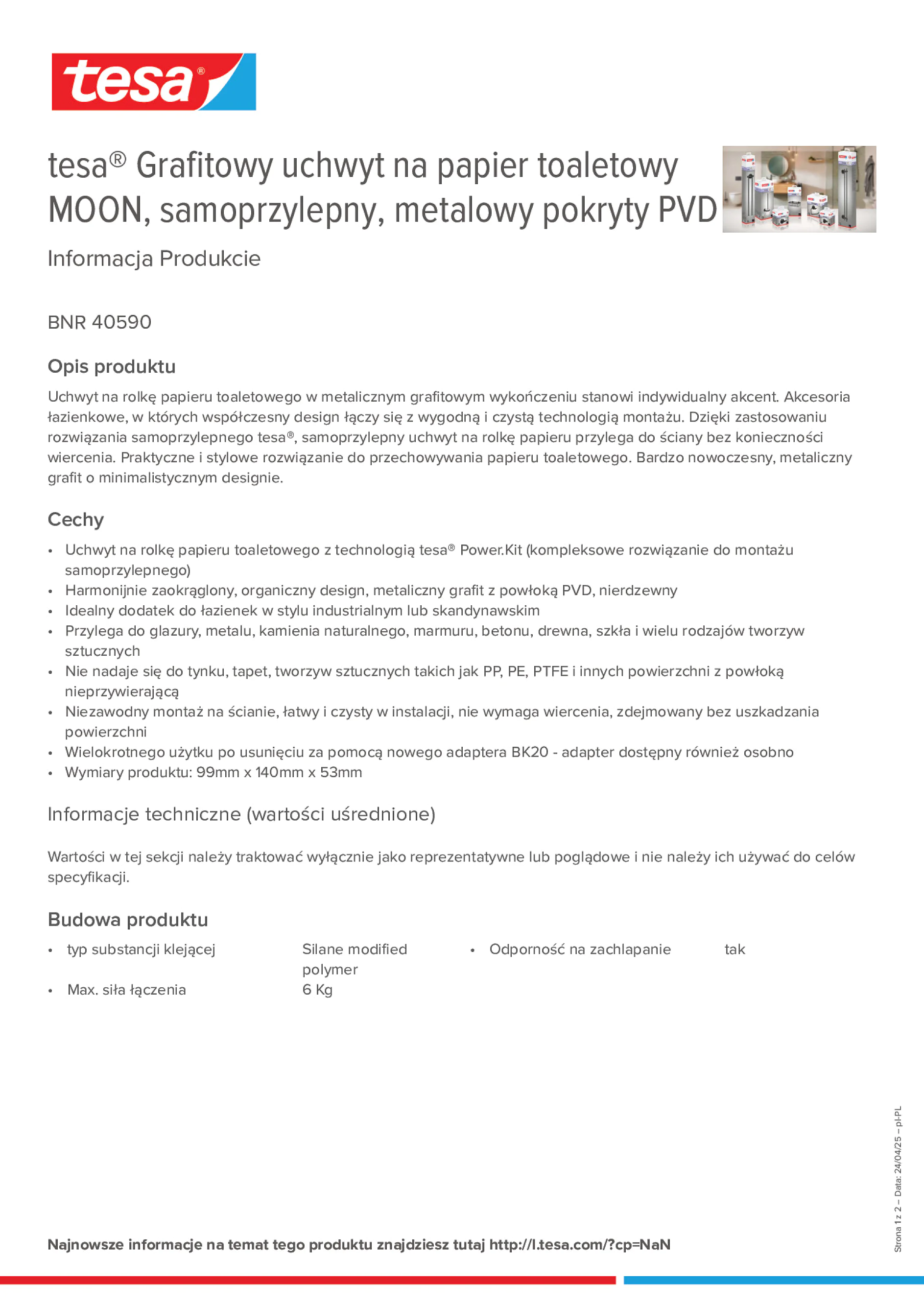 Product information_tesa® 40590_pl-PL