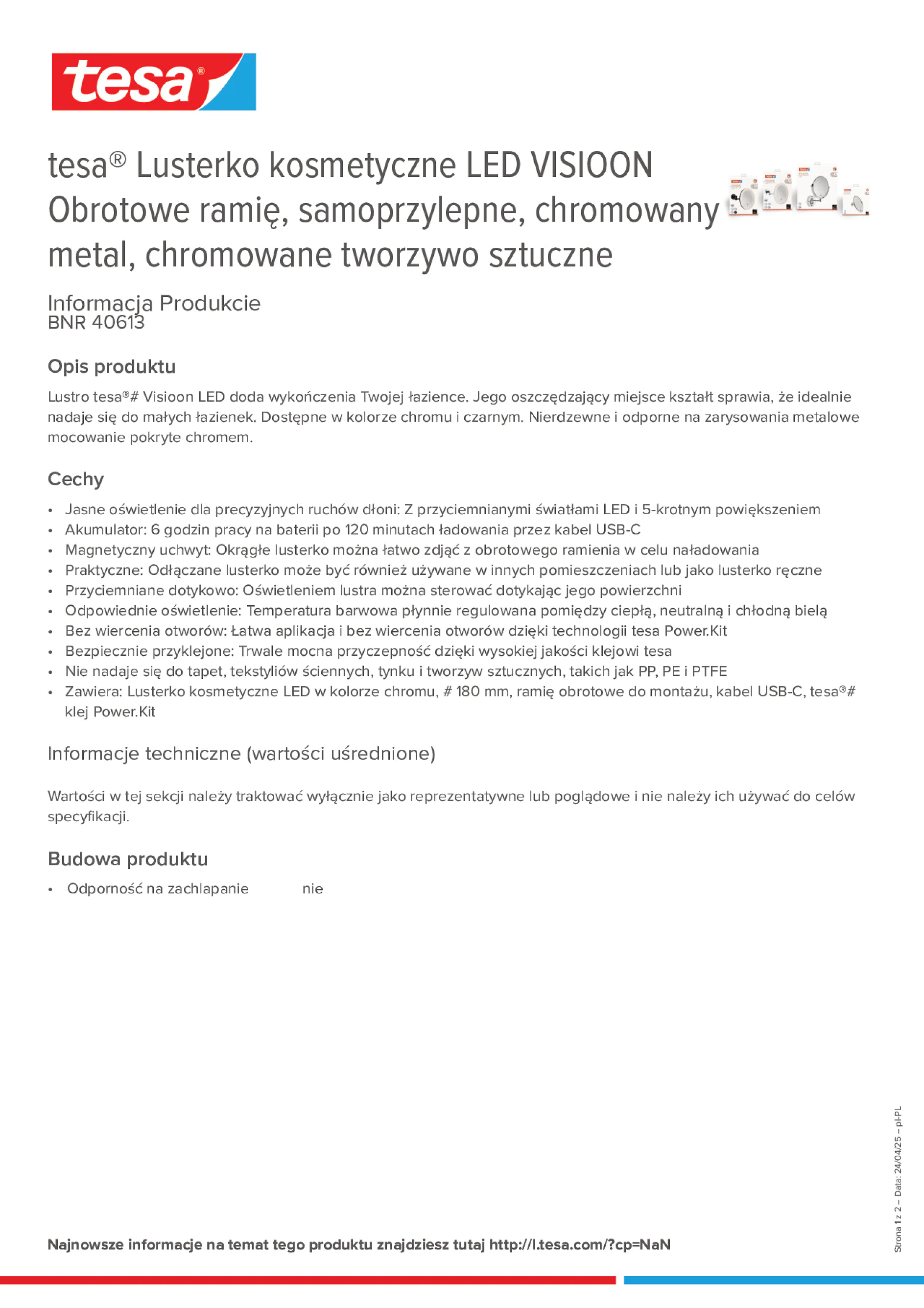 Product information_tesa® 40613_pl-PL