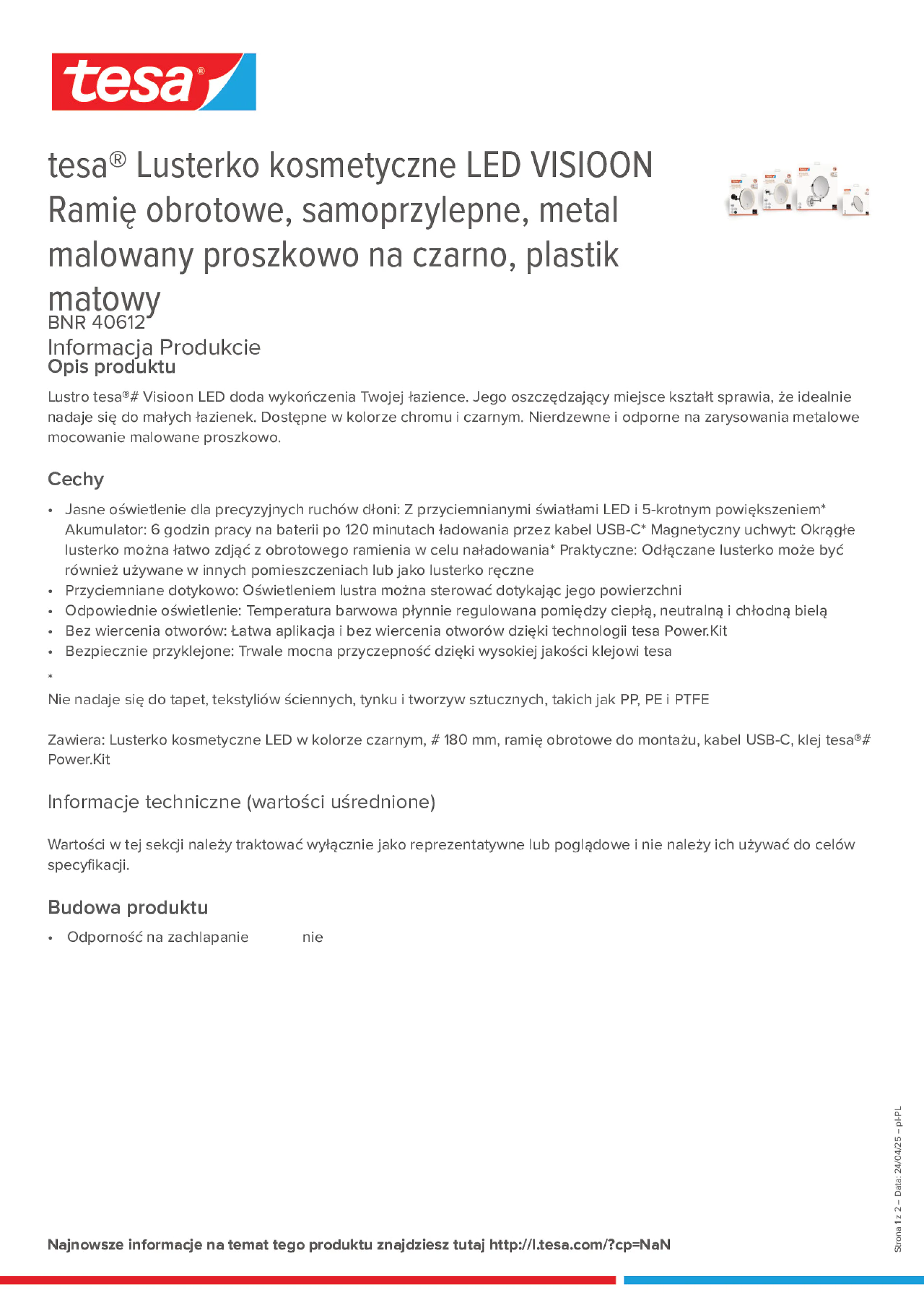 Product information_tesa® 40612_pl-PL