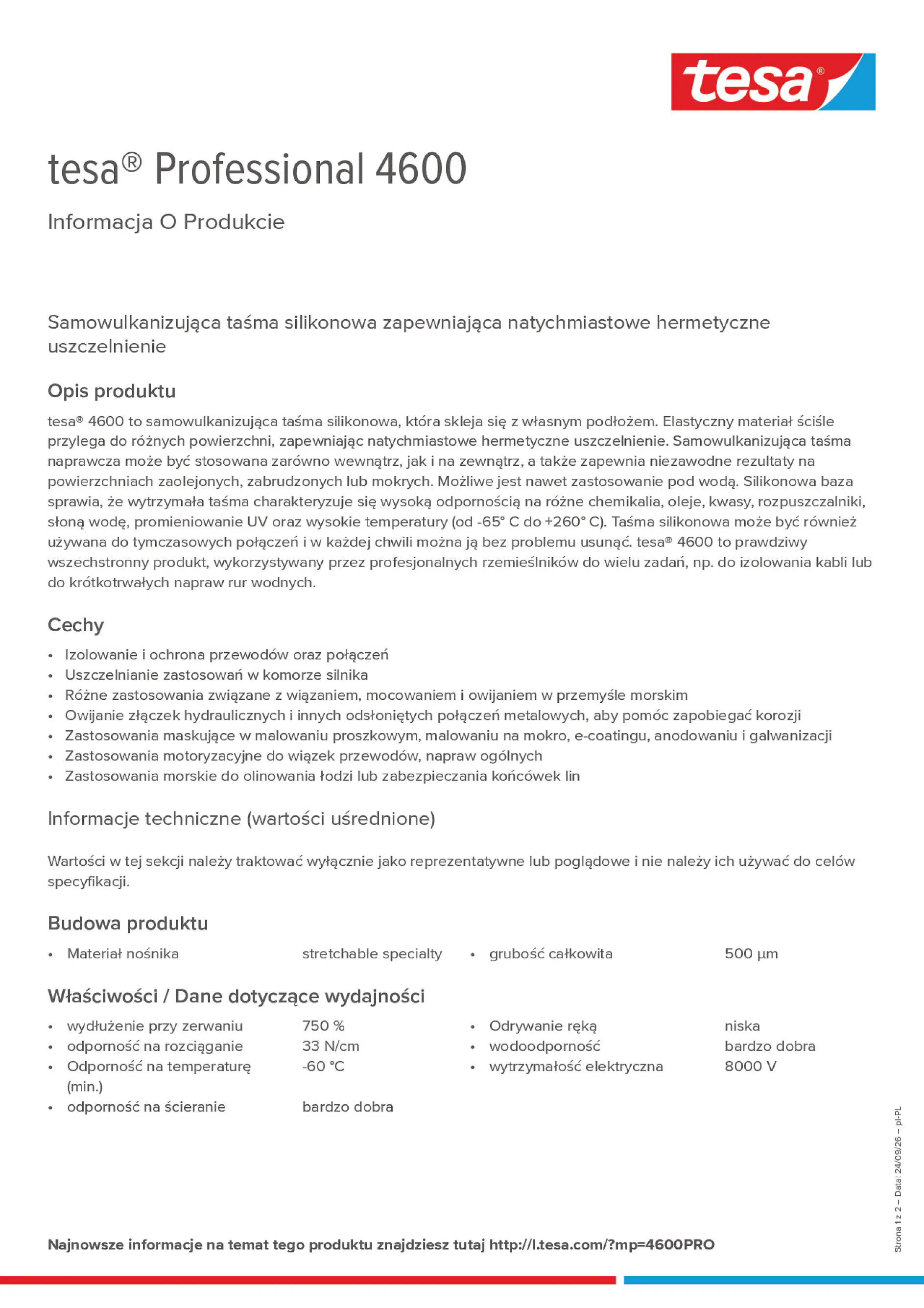 Product information_tesa® Professional 04600_pl-PL