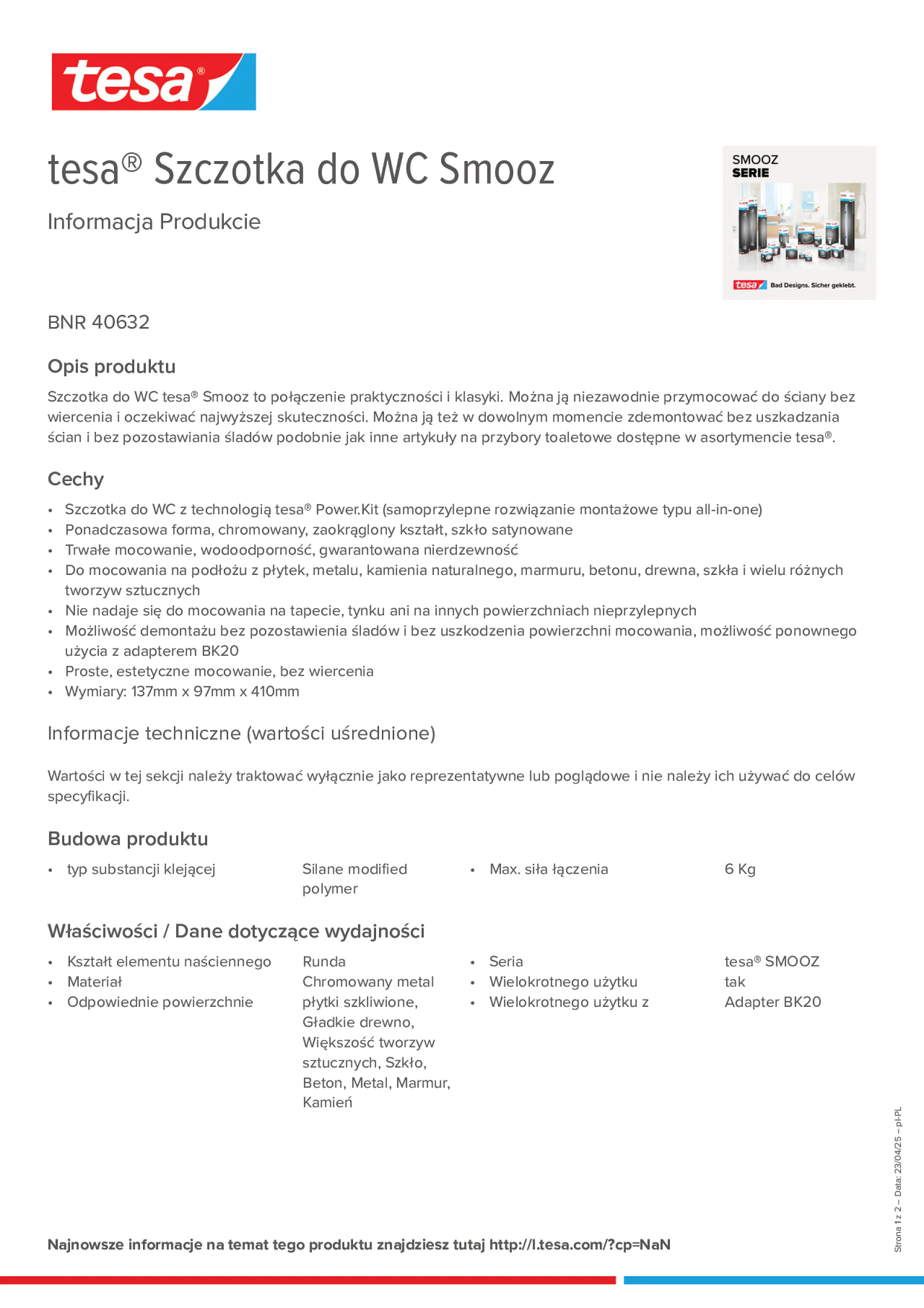 Product information_tesa® 40632_pl-PL