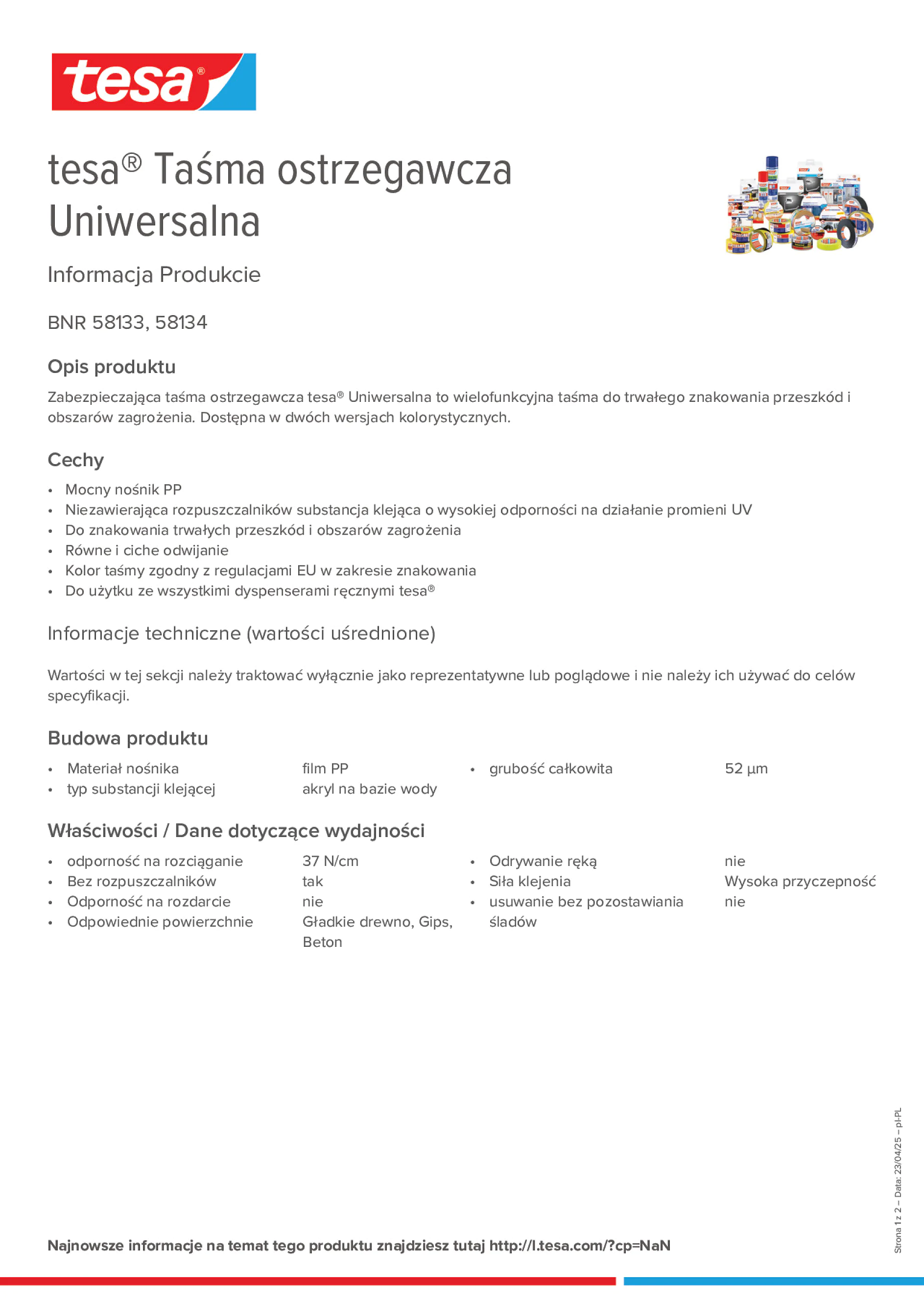 Product information_tesa® 58134YLBK_pl-PL