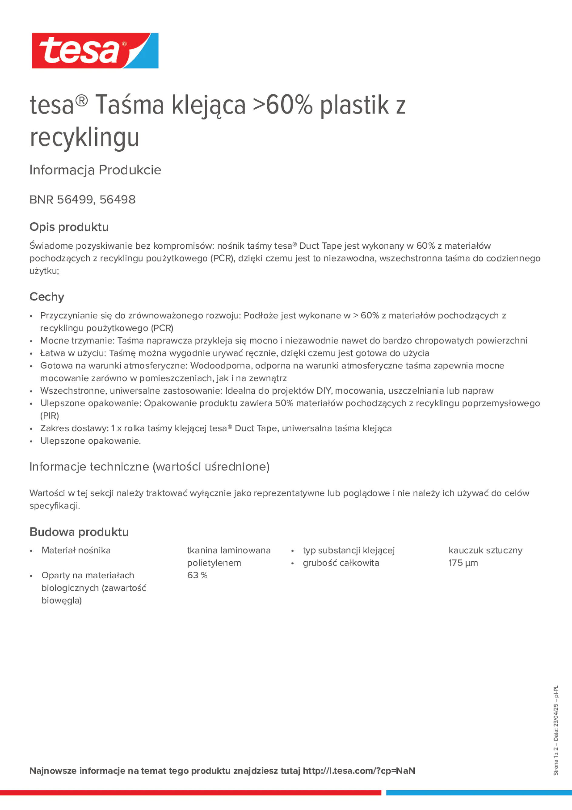 Product information_tesa® 04615_pl-PL
