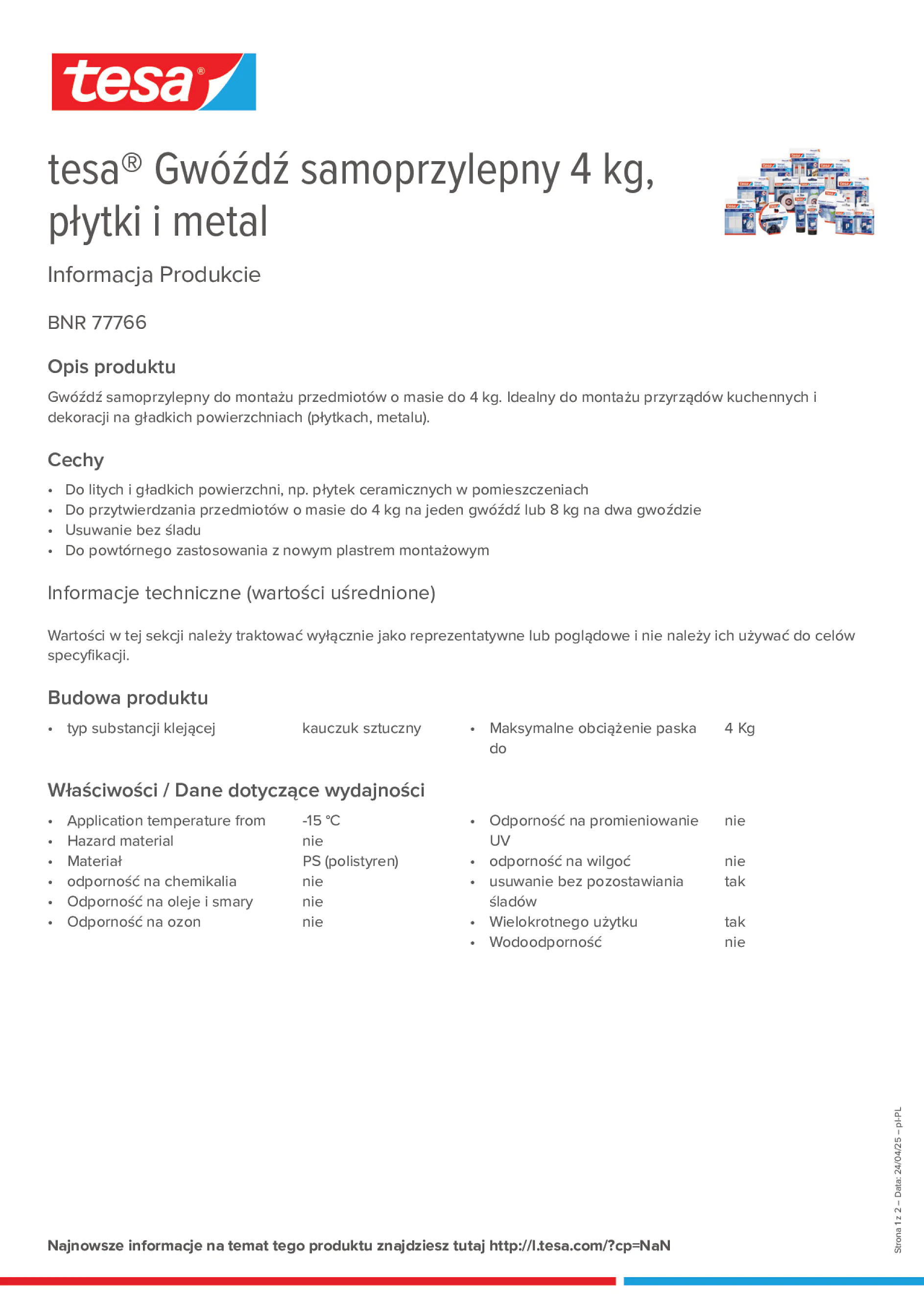 Product information_tesa® 77766_pl-PL