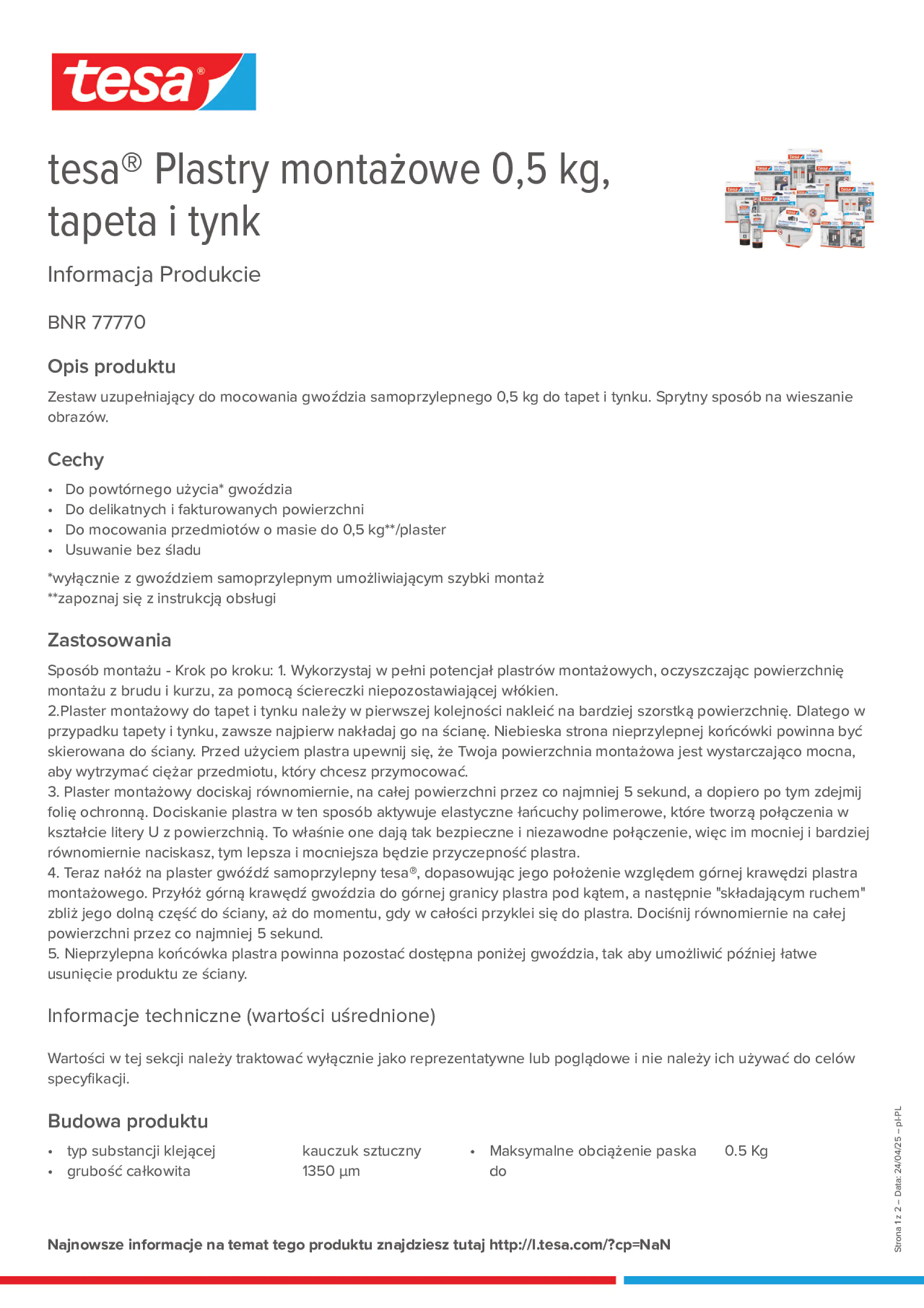 Product information_tesa® 77770_pl-PL