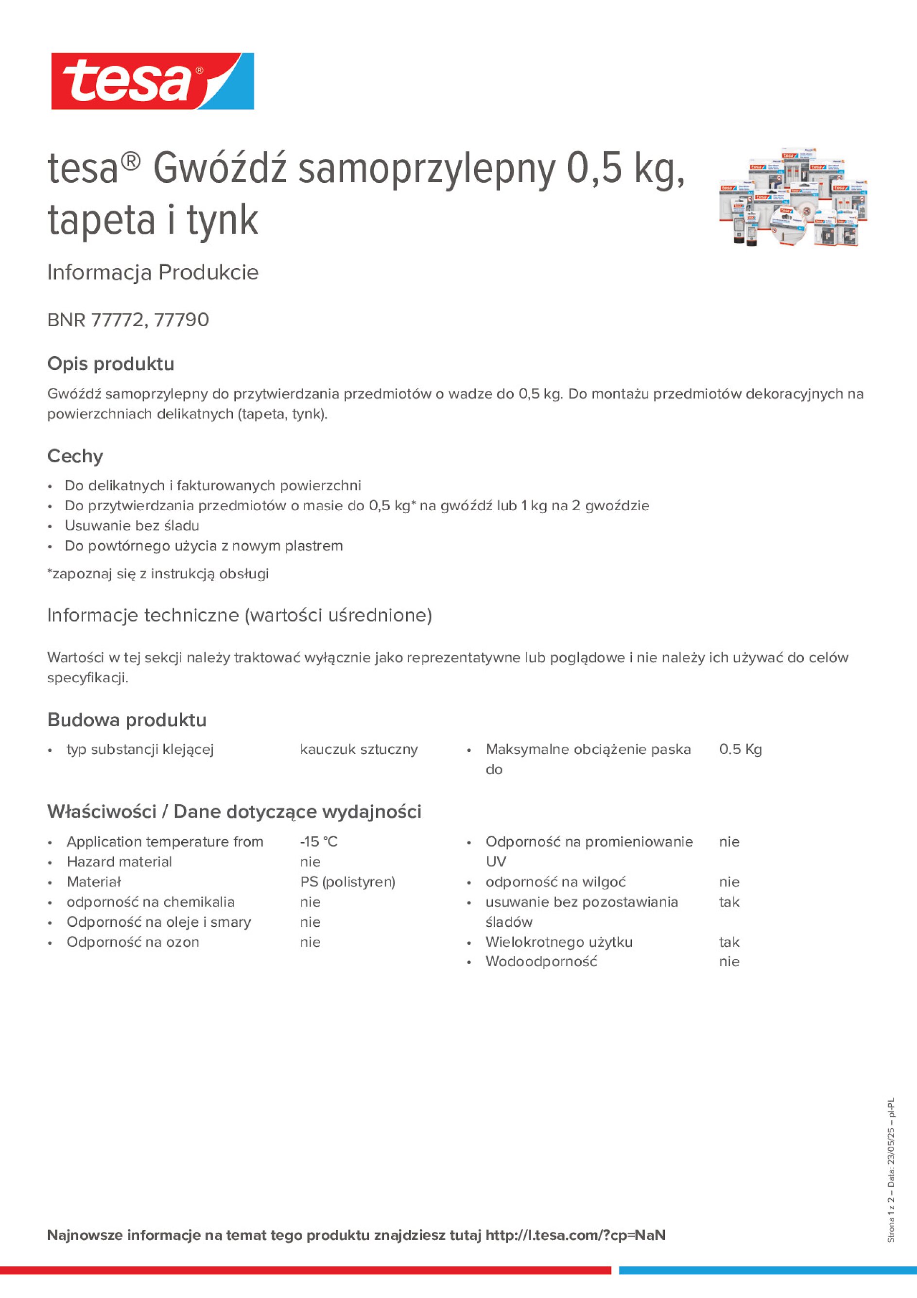 Product information_tesa® 77772_pl-PL