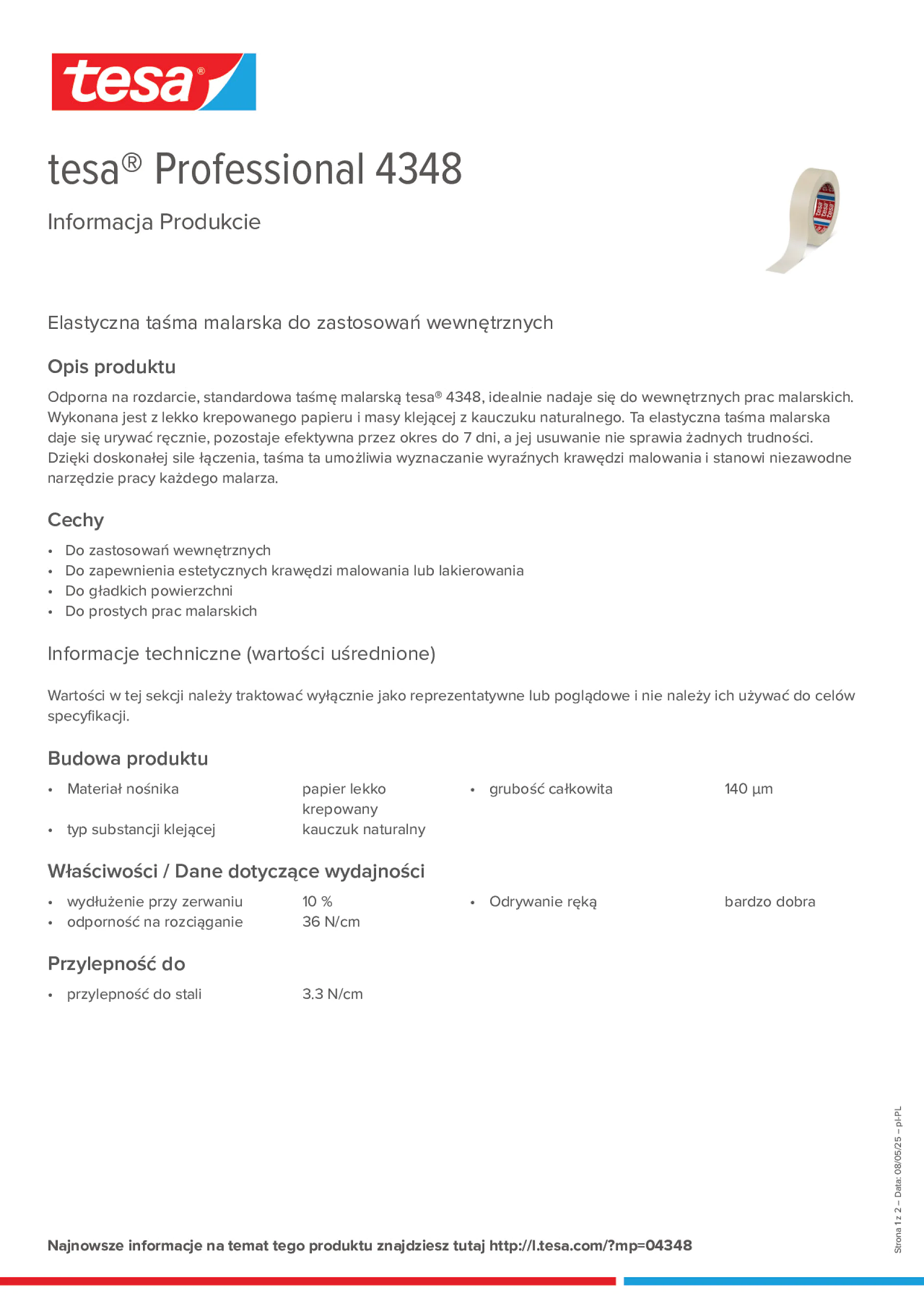 Product information_tesa® Professional 04348_pl-PL