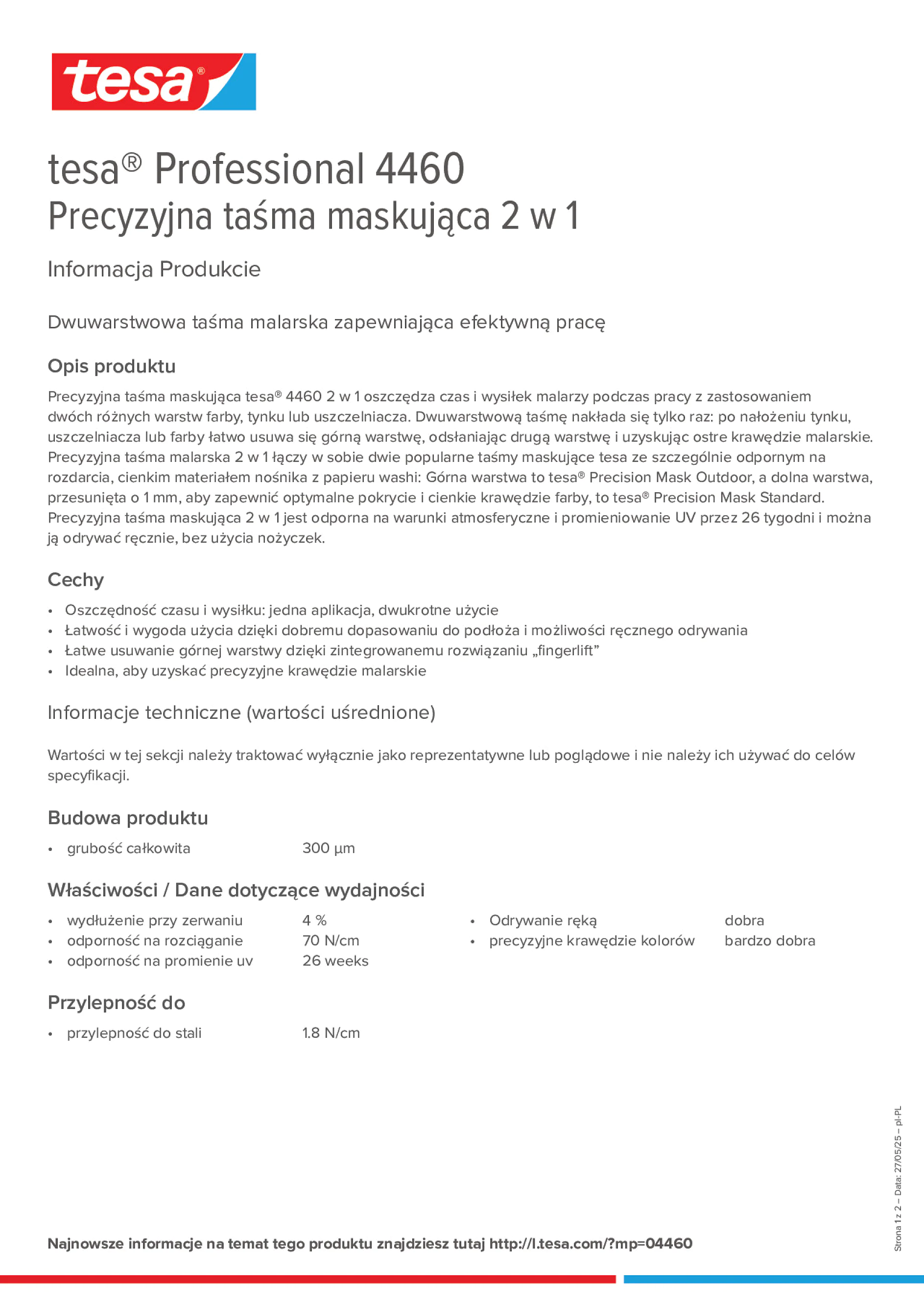 Product information_tesa® Professional 04460_pl-PL