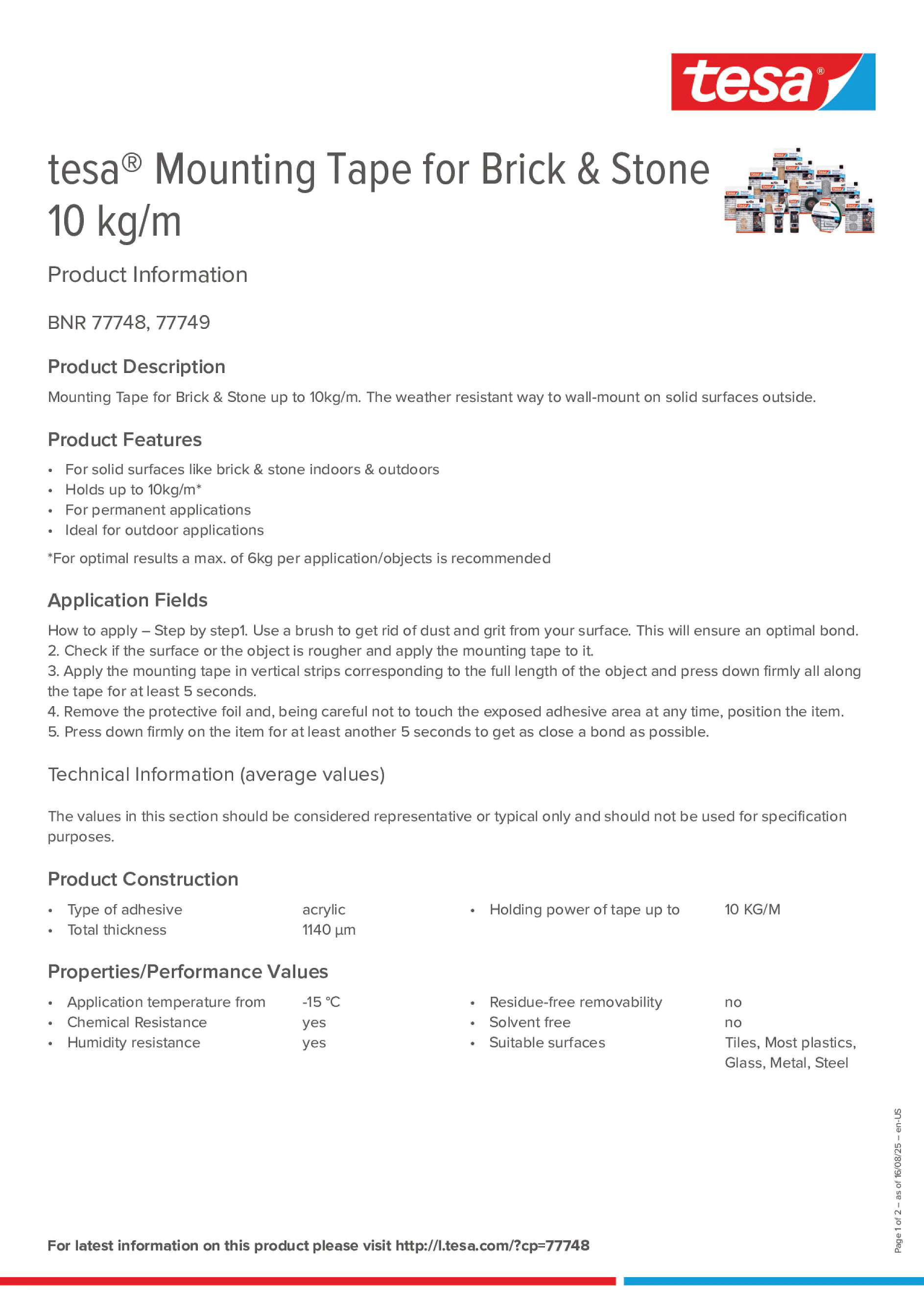 Product information_tesa® 77748_en