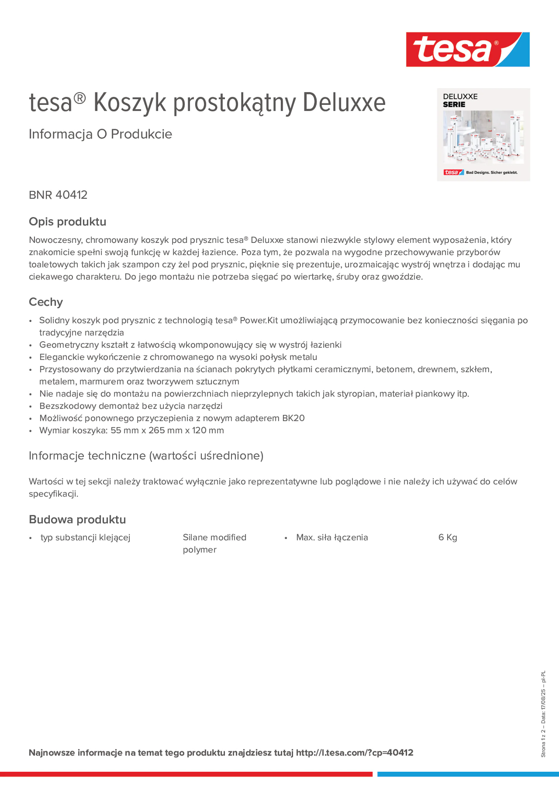 Product information_tesa® 40412_pl-PL