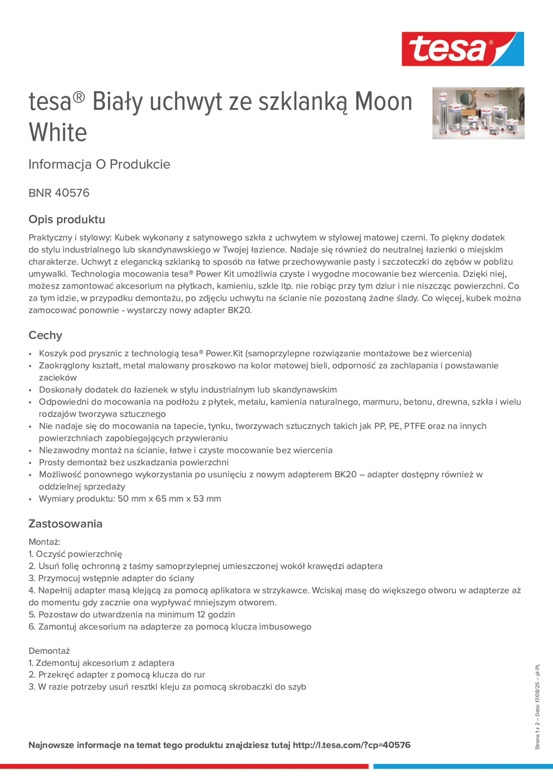 Product information_tesa® 40576_pl-PL