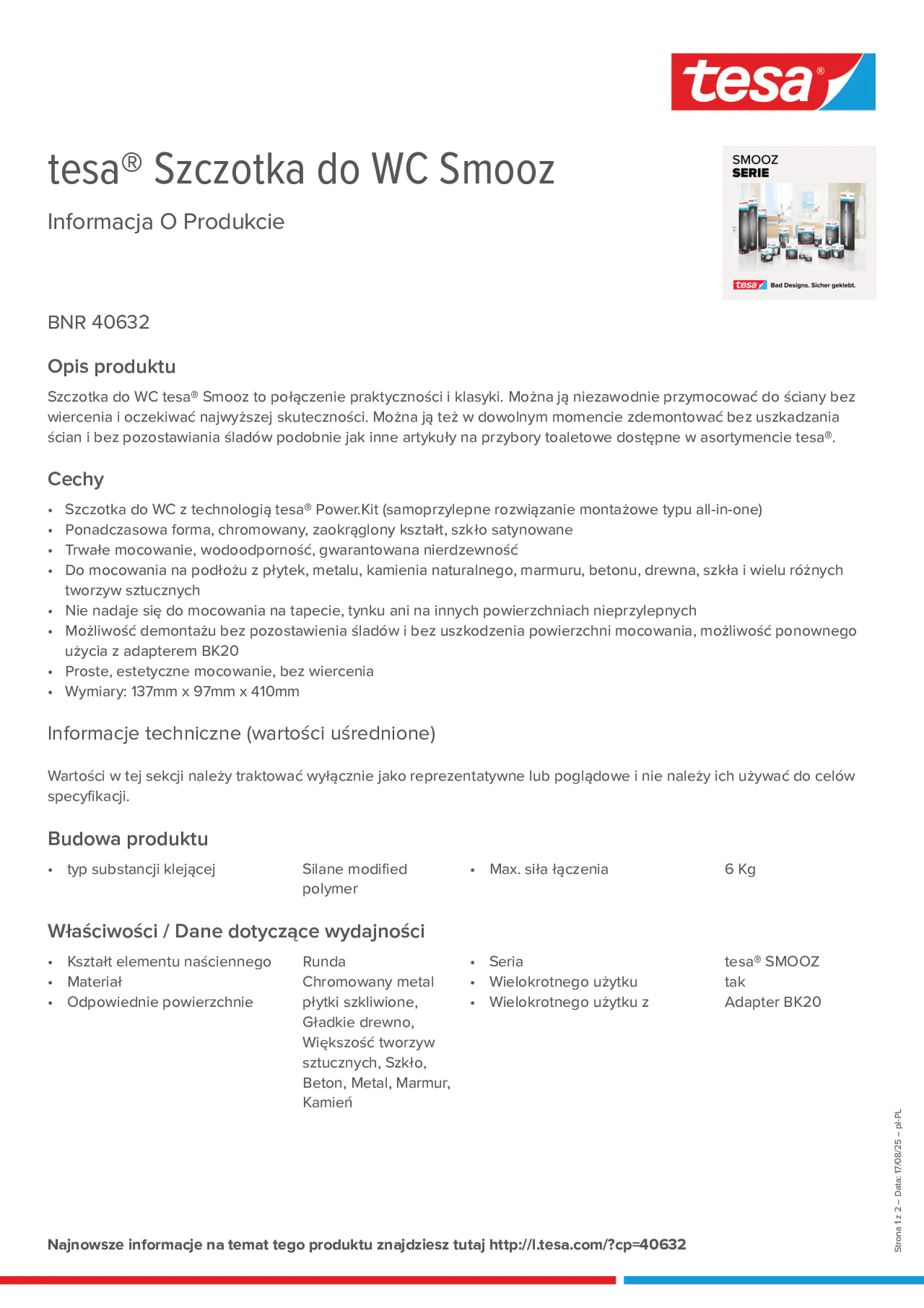 Product information_tesa® 40632_pl-PL