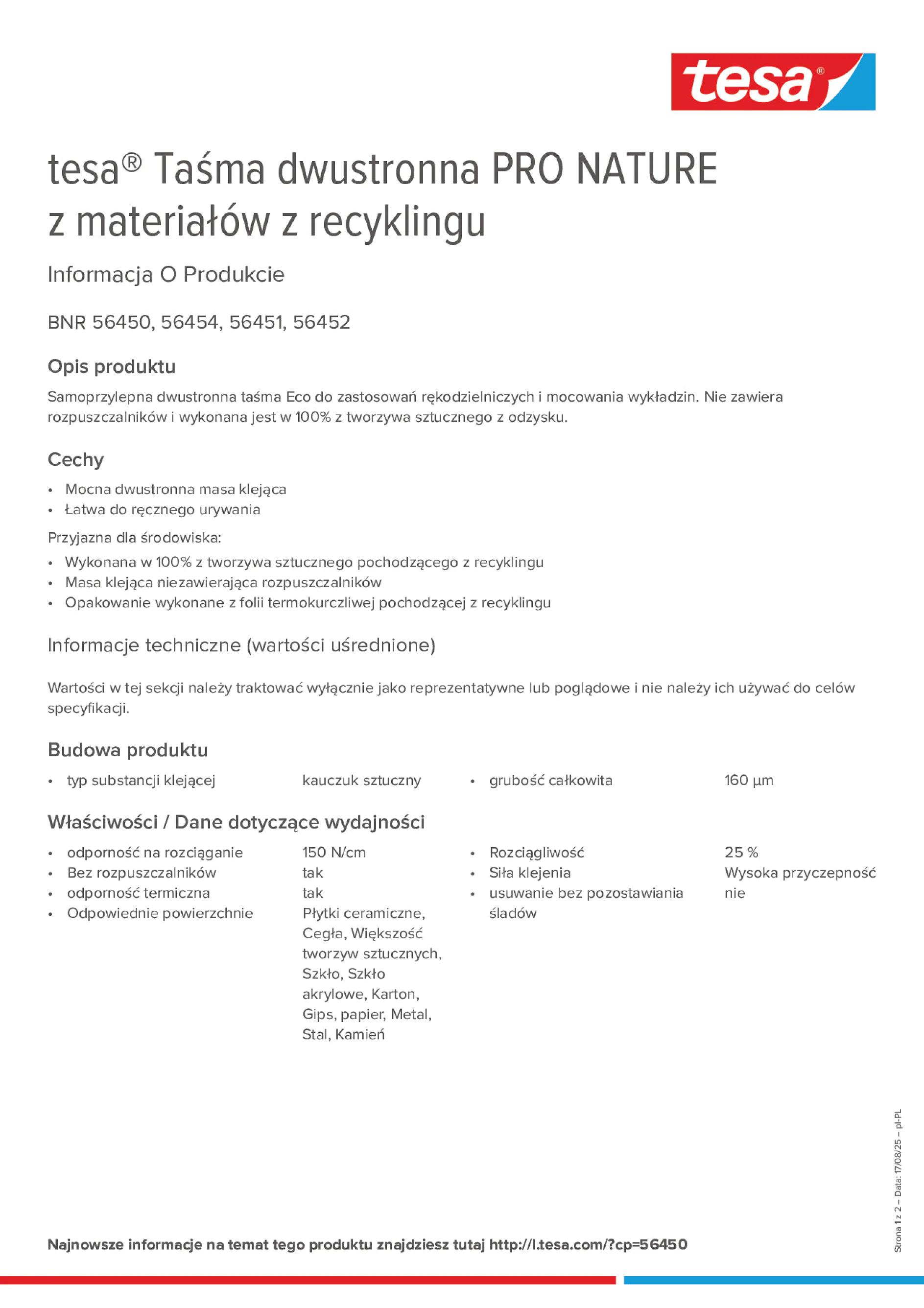 Product information_tesa® 56450_pl-PL