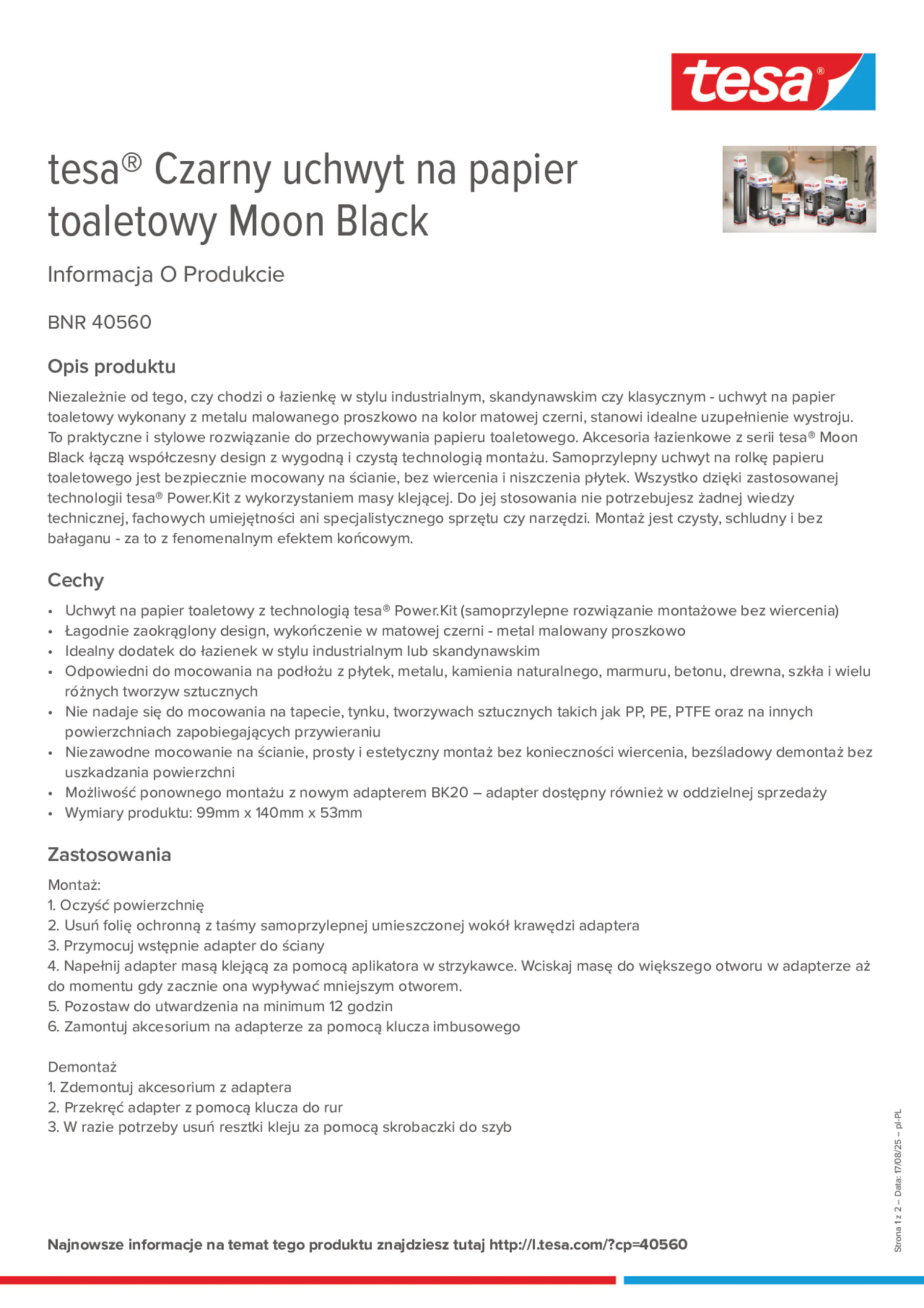 Product information_tesa® 40560_pl-PL