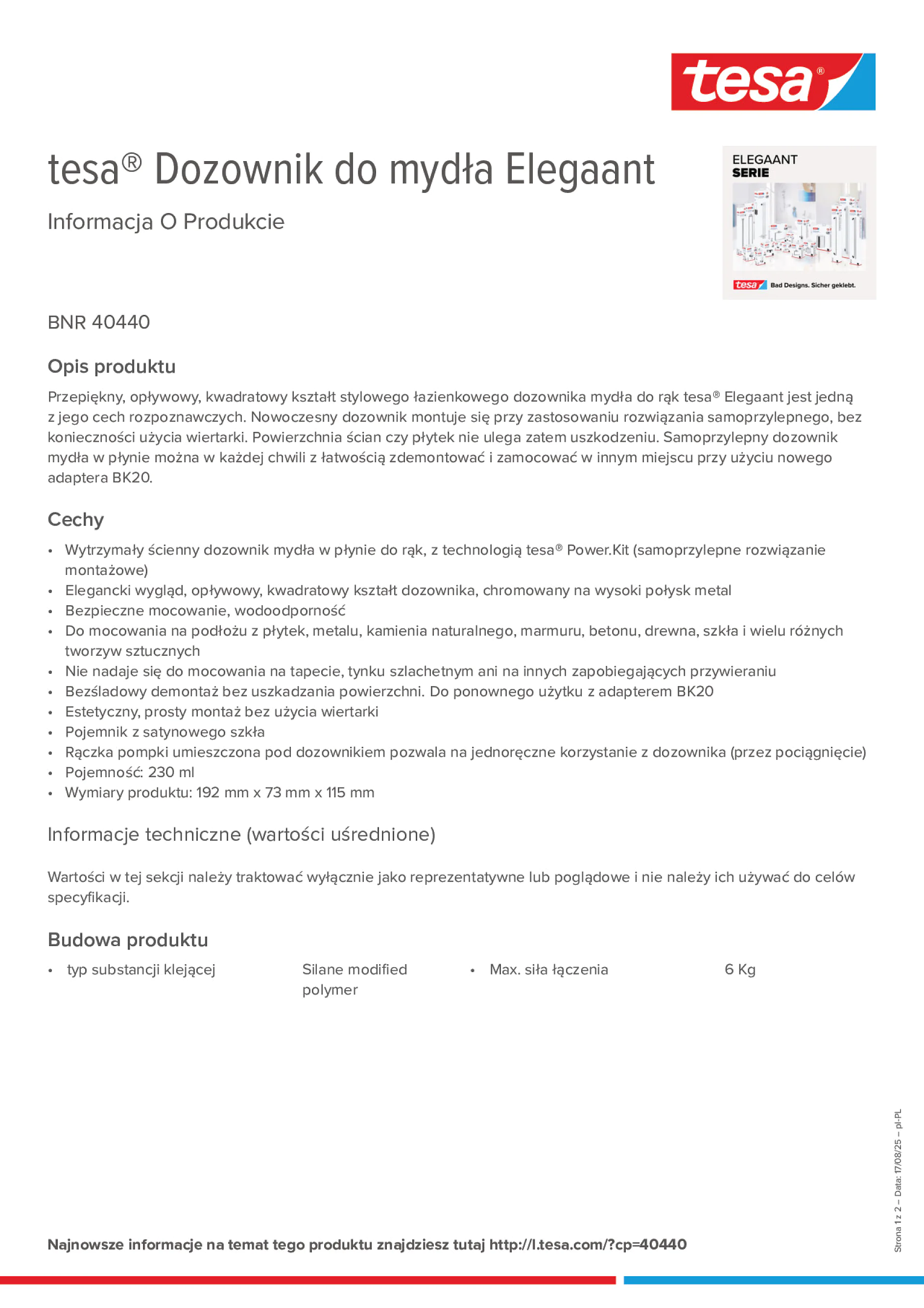 Product information_tesa® 40440_pl-PL