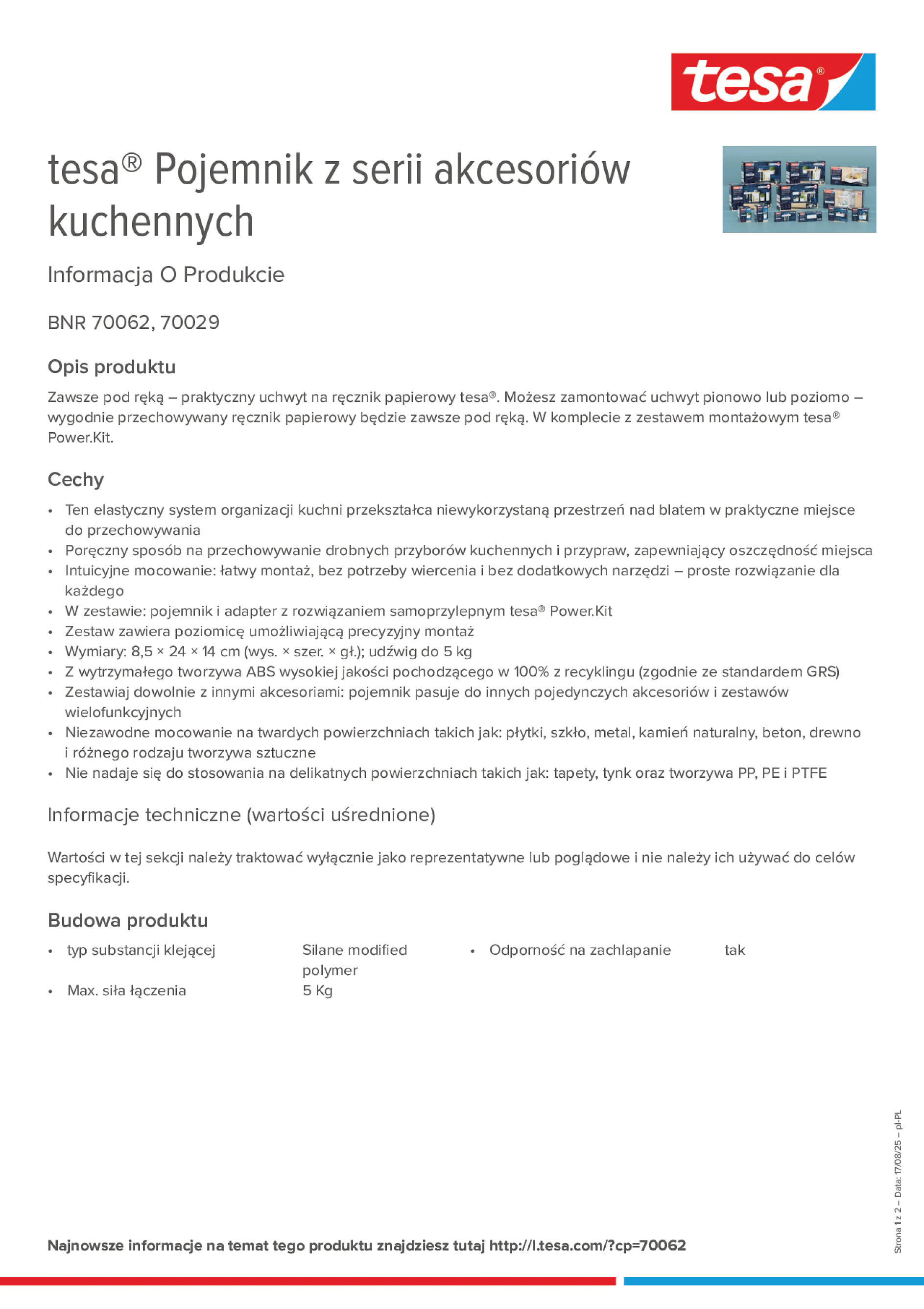 Product information_tesa® 70062_pl-PL