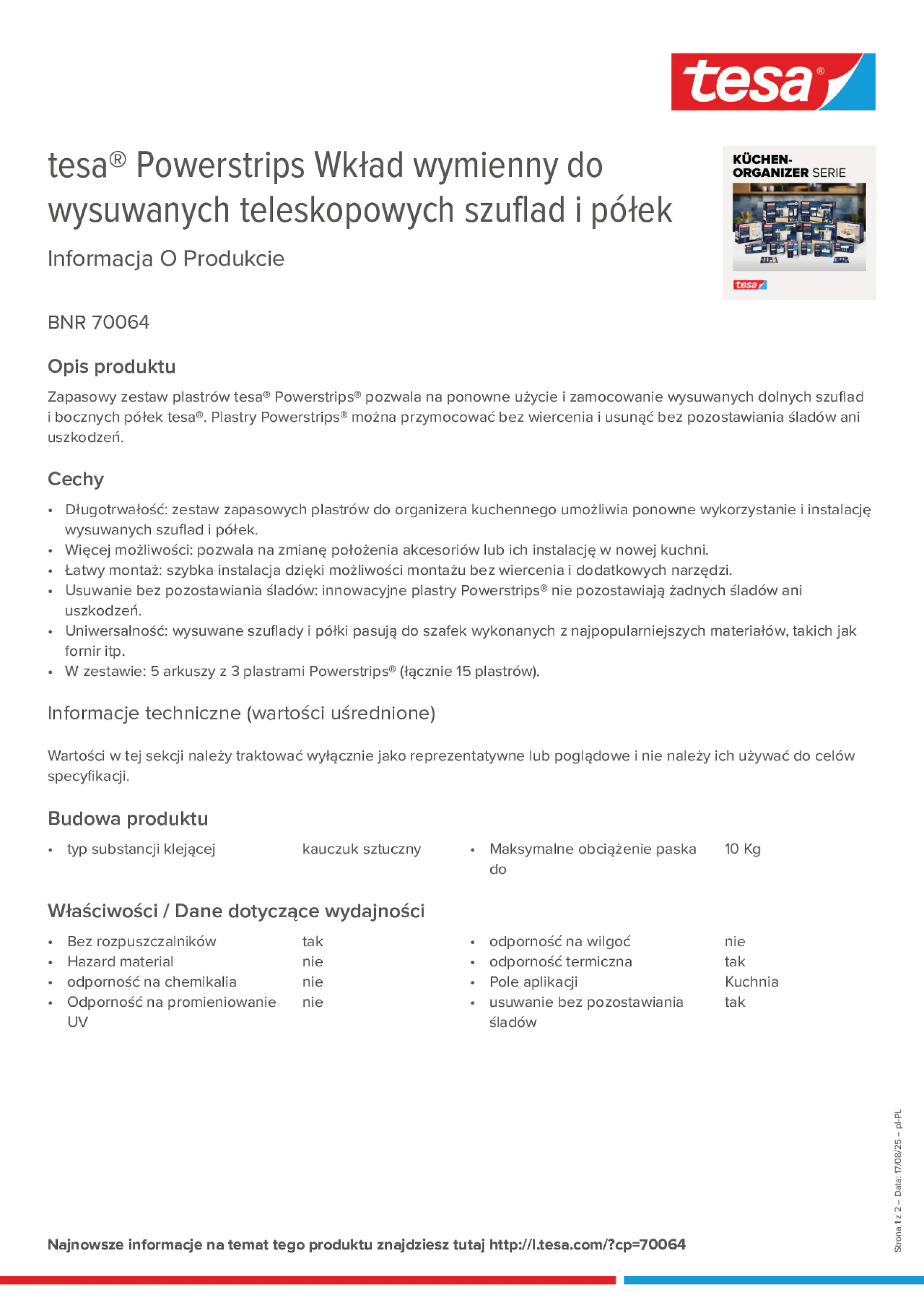 Product information_tesa® Powerstrips 70064_pl-PL