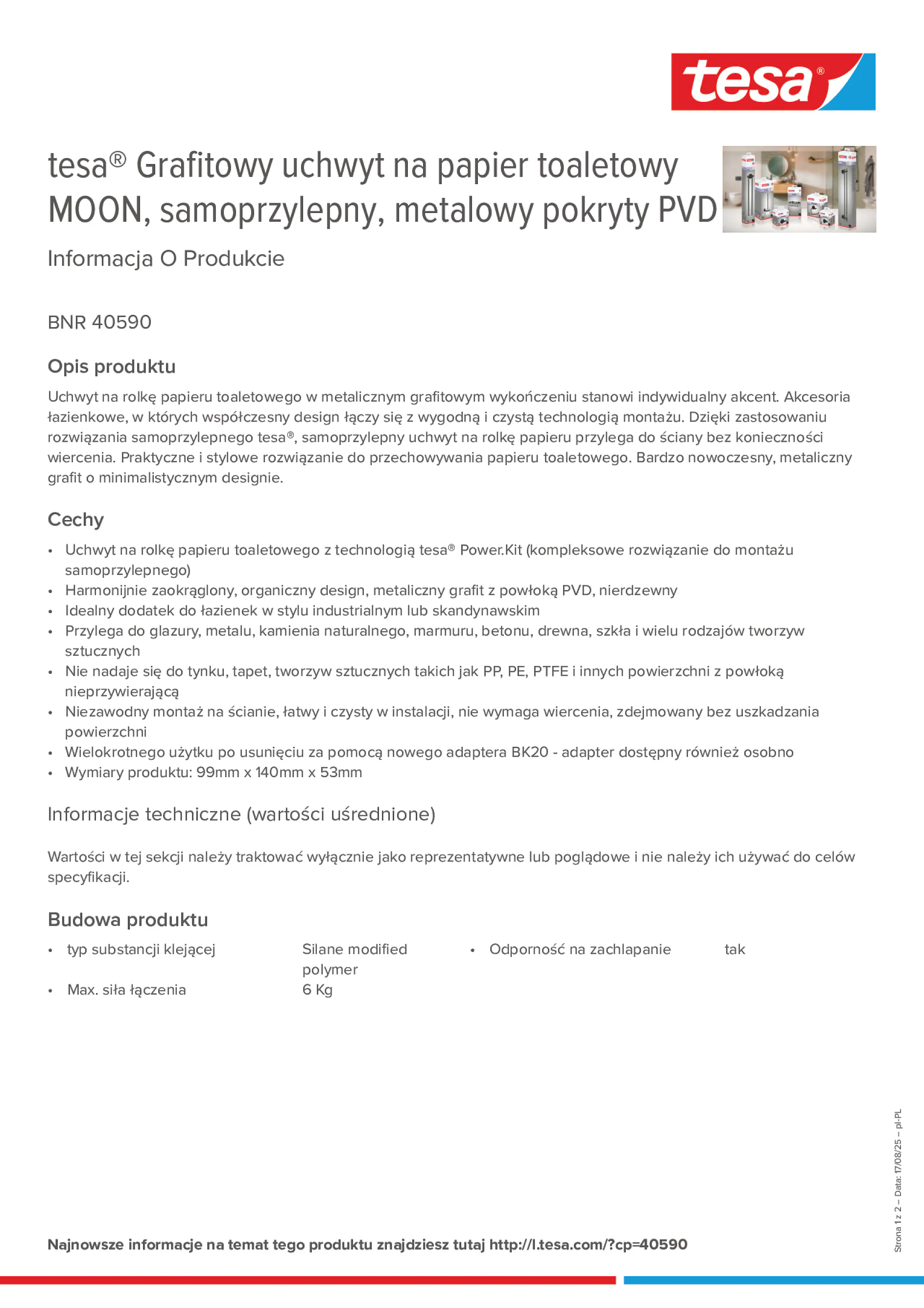 Product information_tesa® 40590_pl-PL