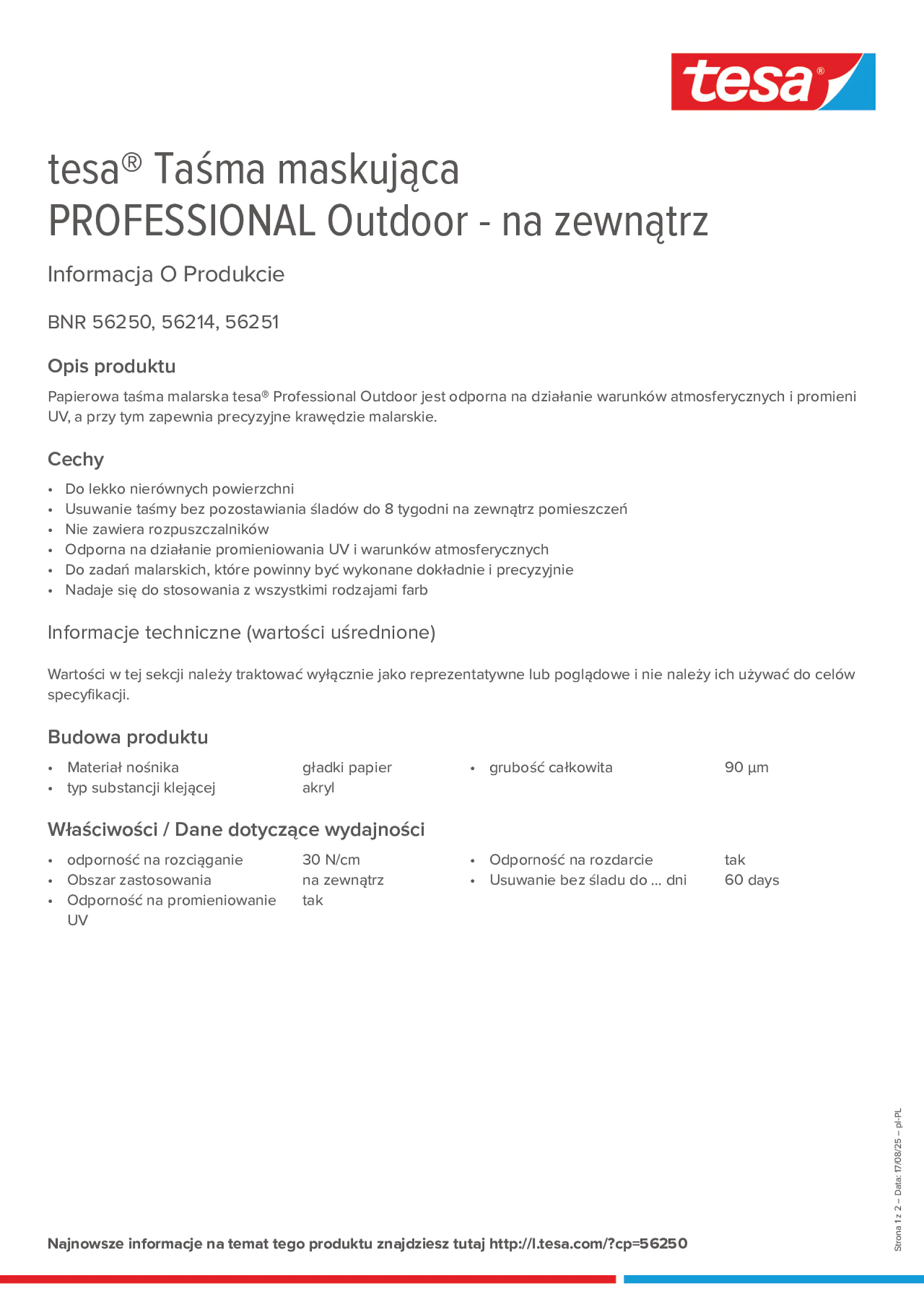 Product information_tesa® 56214_pl-PL