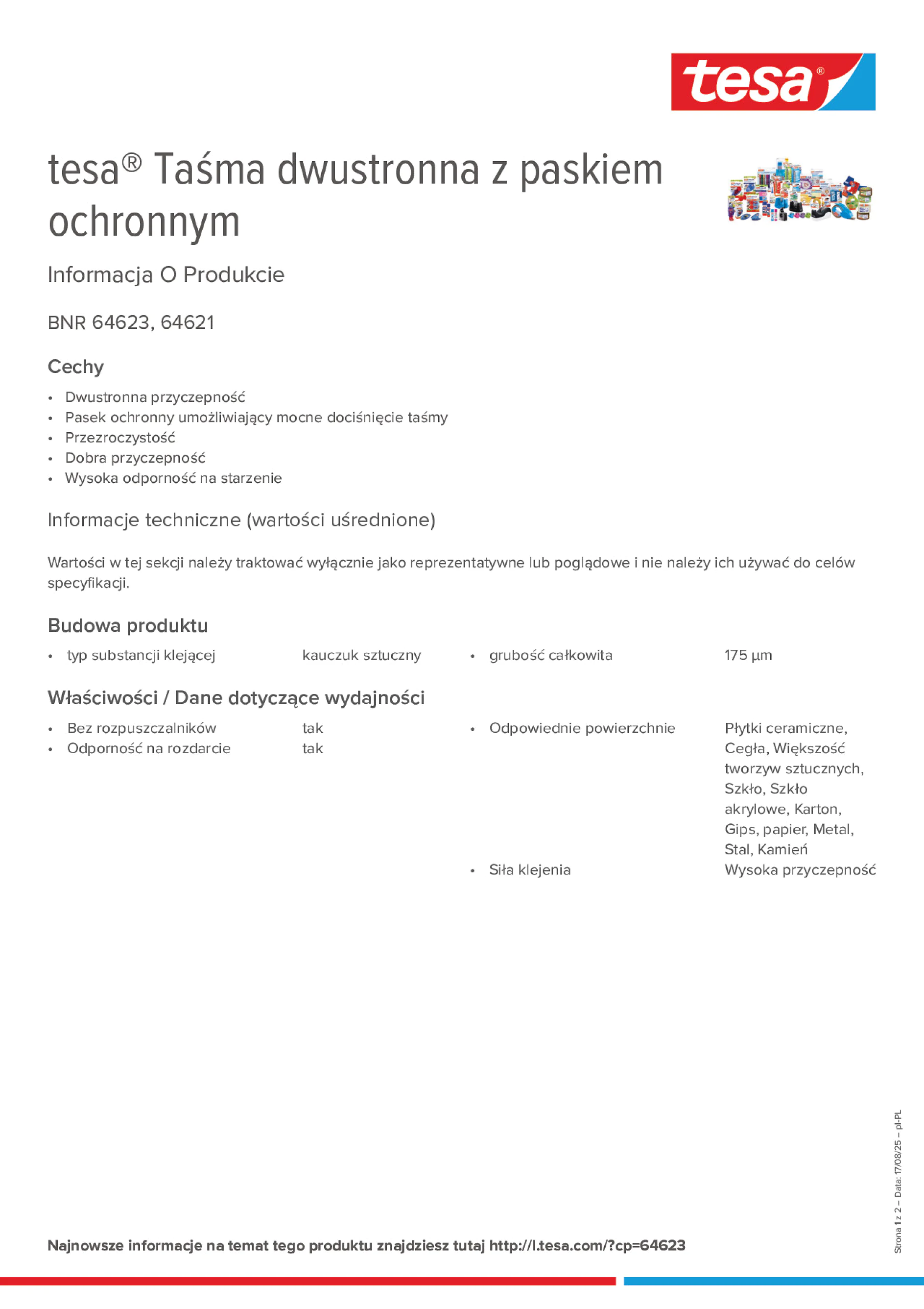 Product information_tesa® 64621_pl-PL