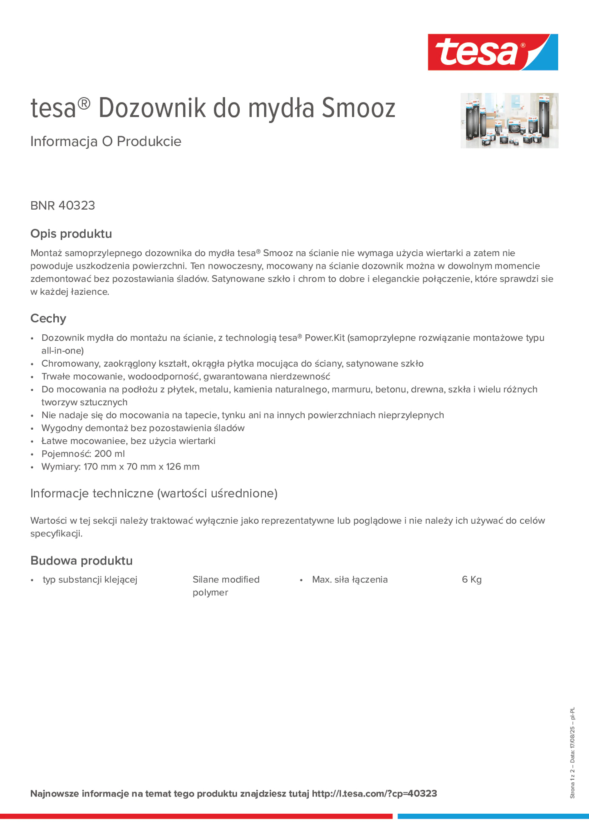 Product information_tesa® 40323_pl-PL