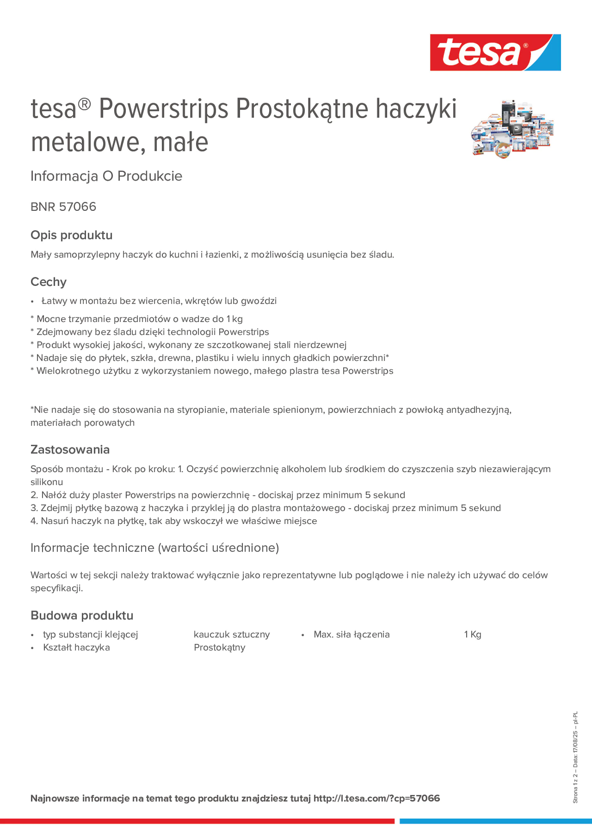 Product information_tesa® Powerstrips 57066_pl-PL
