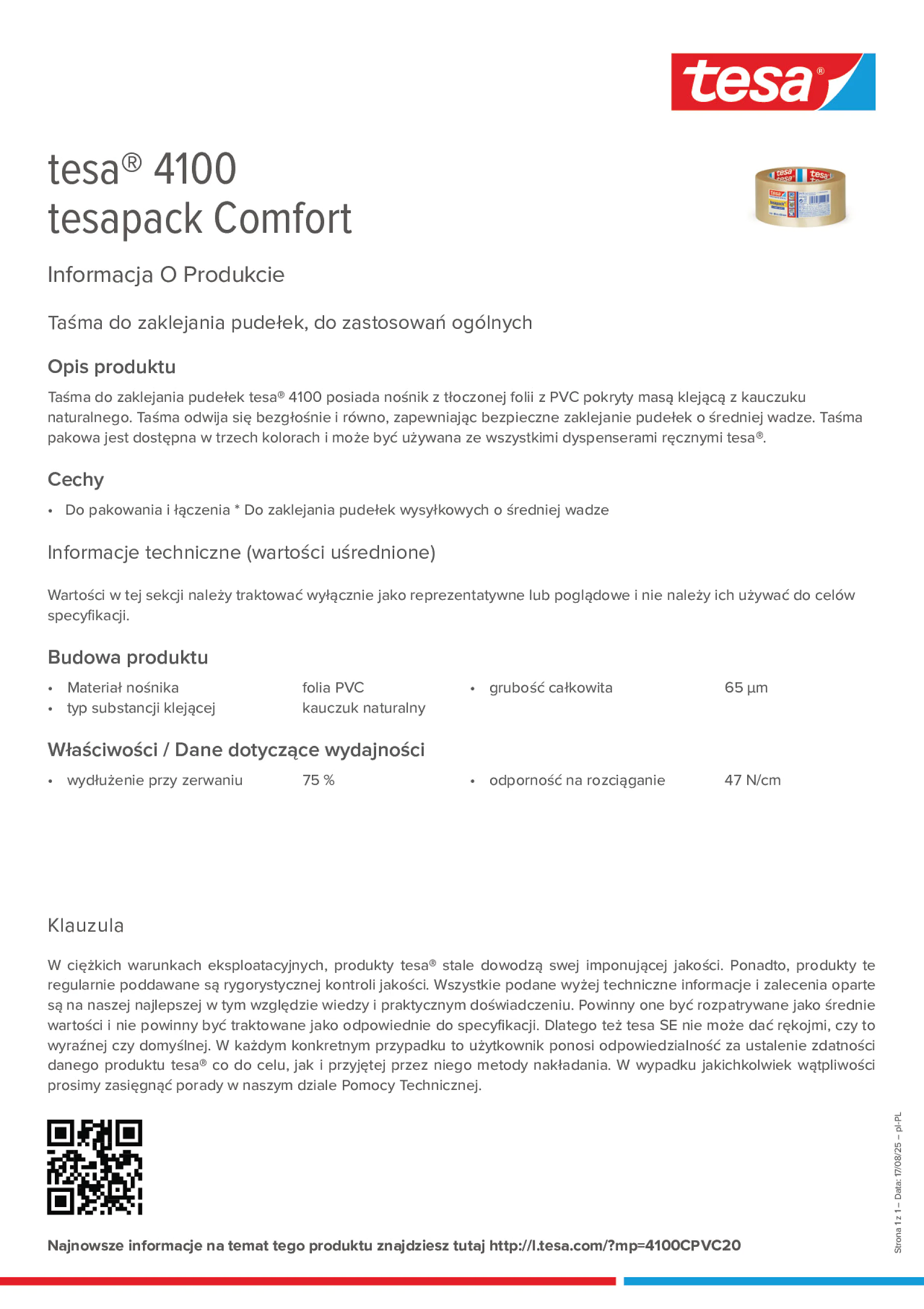 Product information_tesa® 04100_pl-PL