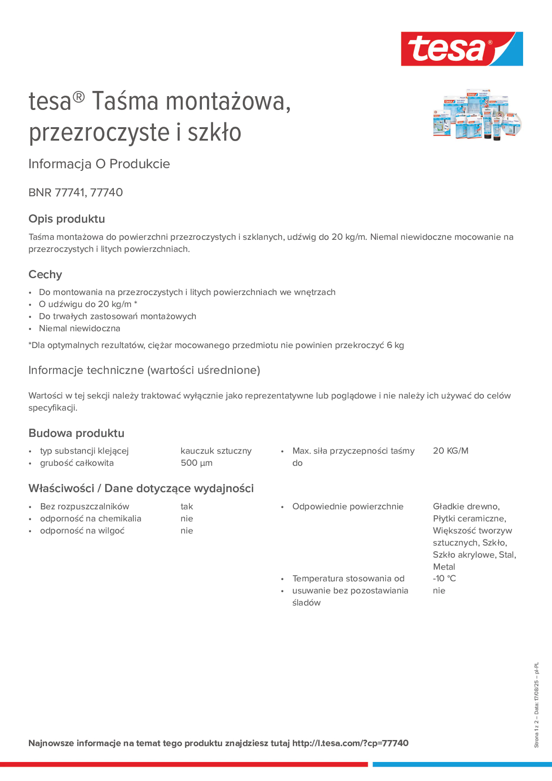 Product information_tesa® 77740_pl-PL
