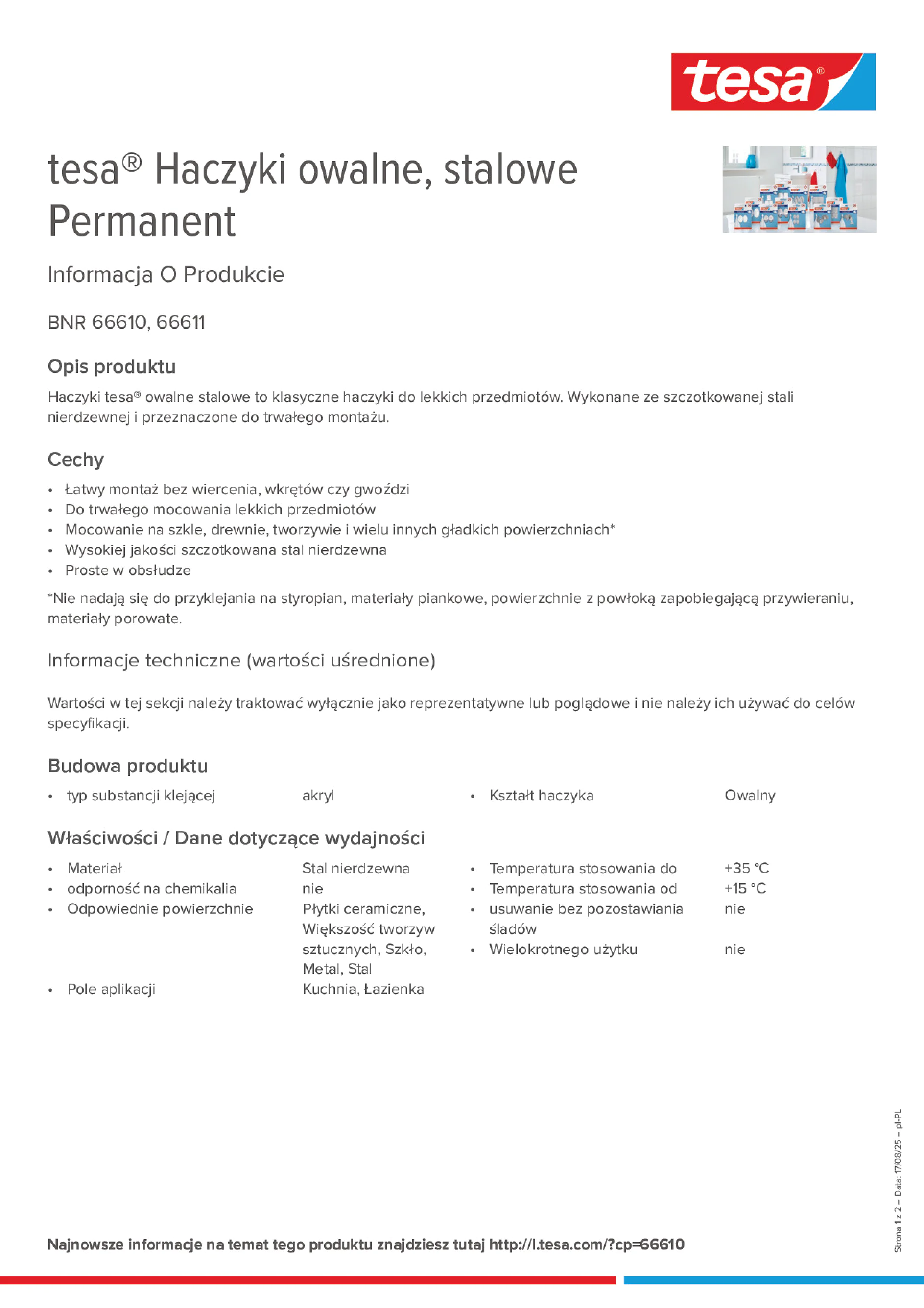 Product information_tesa® 66611_pl-PL