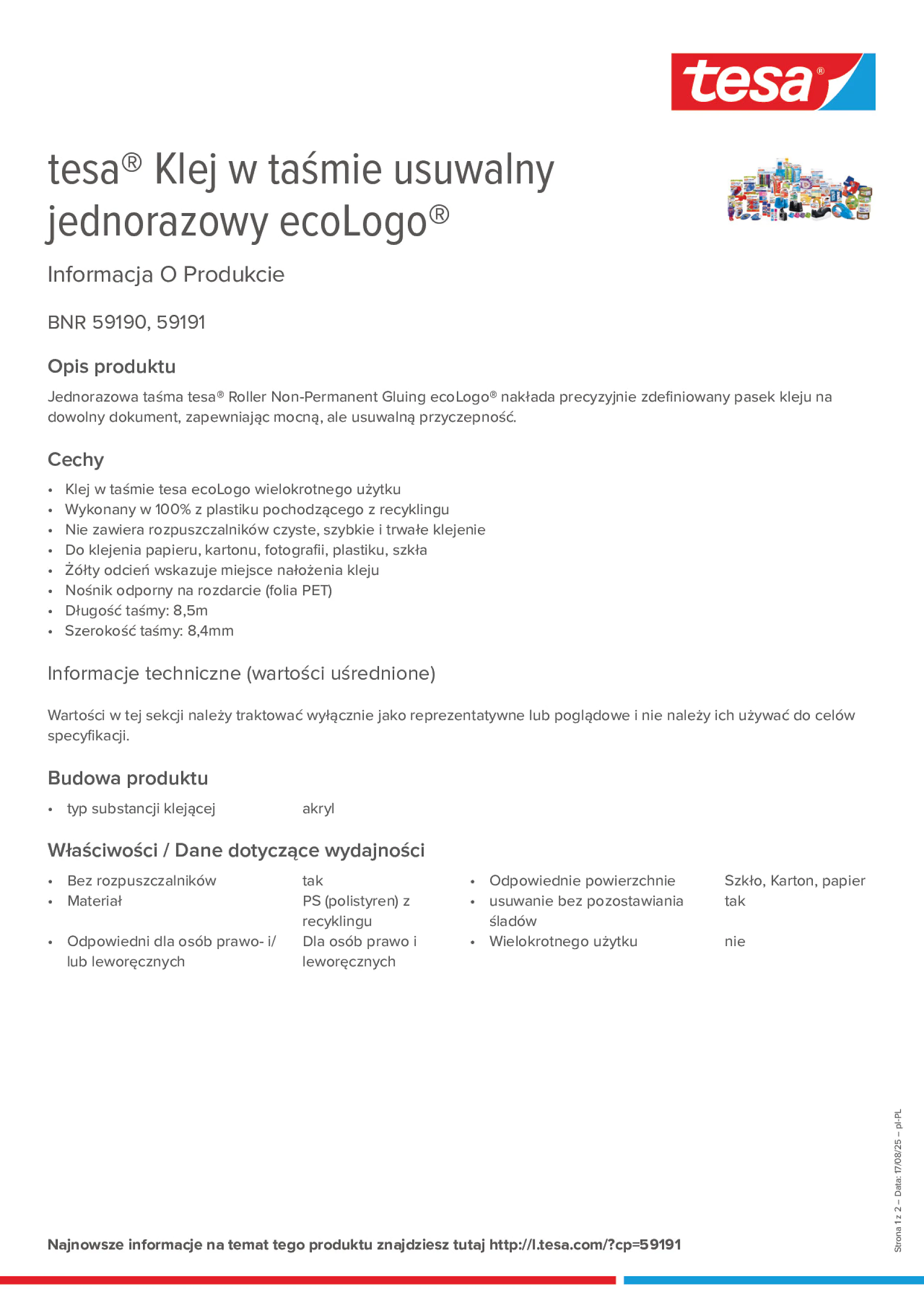 Product information_tesa® 59191_pl-PL