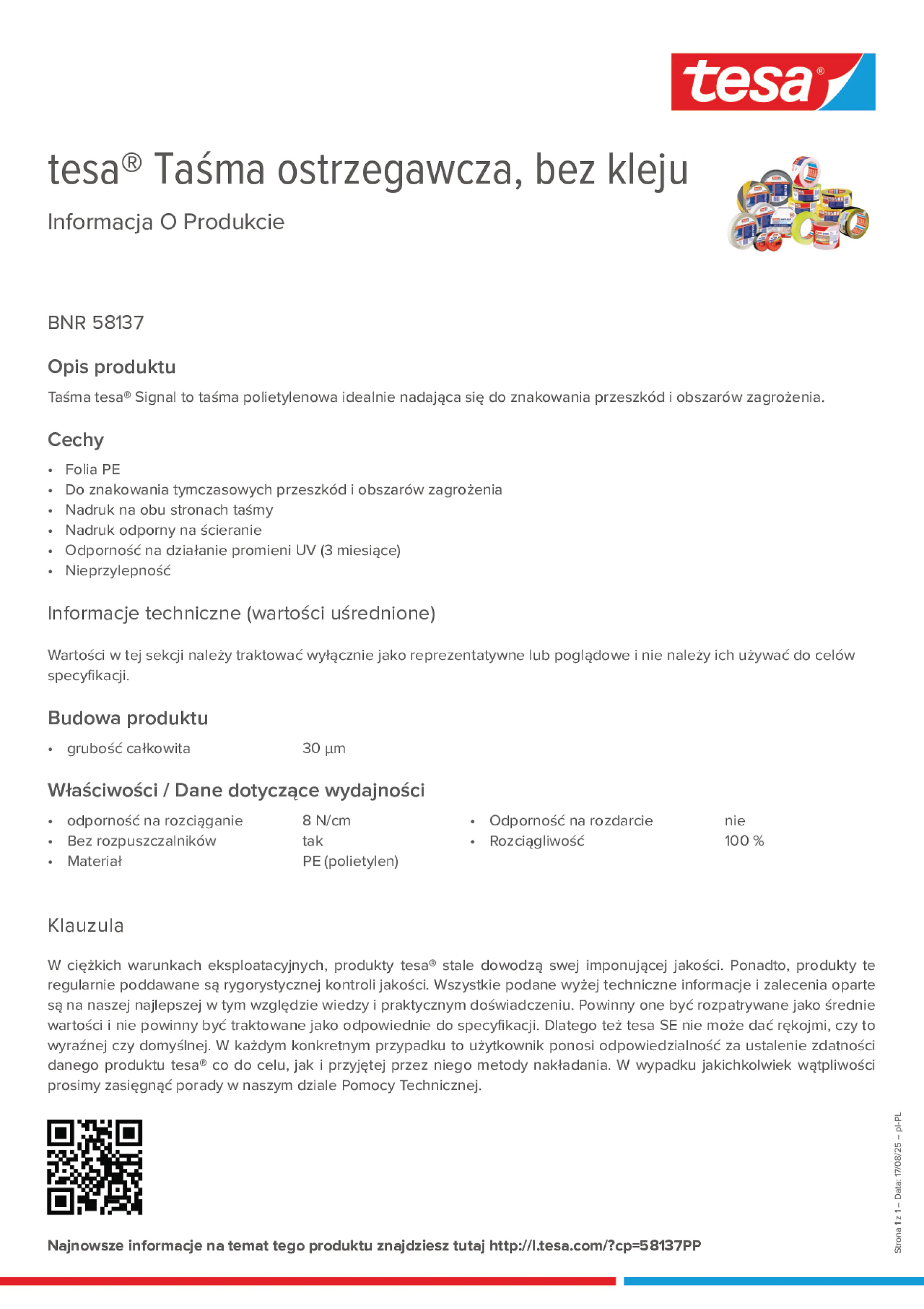 Product information_tesa® 58137_pl-PL