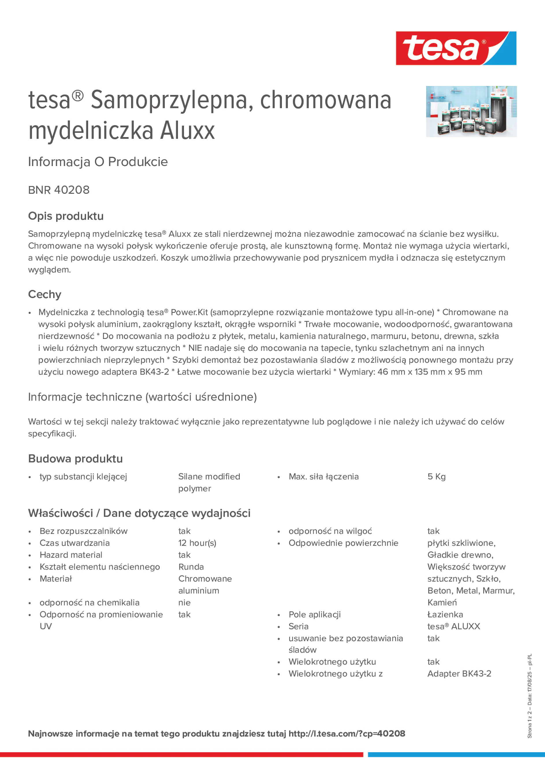 Product information_tesa® 40208_pl-PL