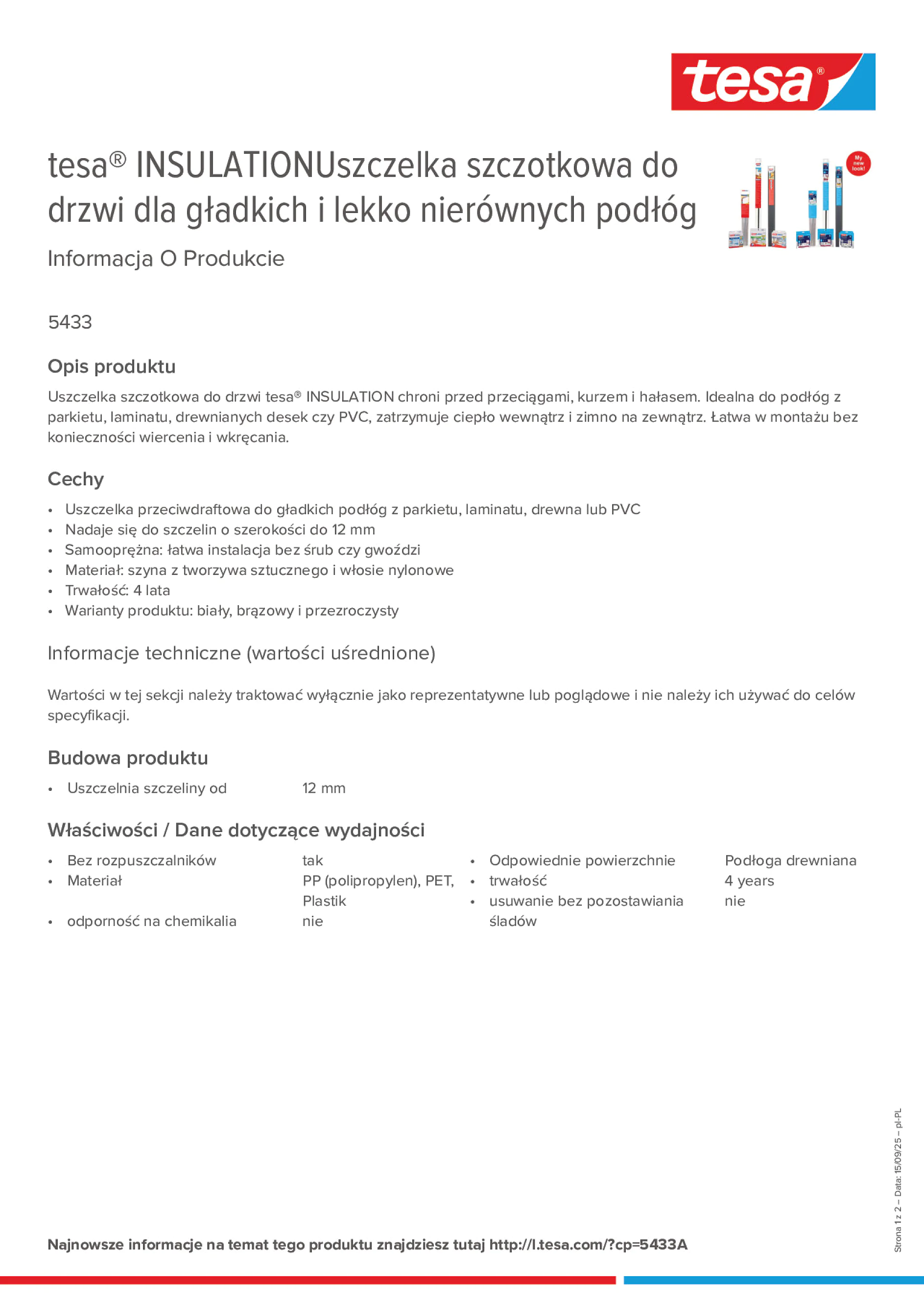 Product information_tesa® 05433_pl-PL