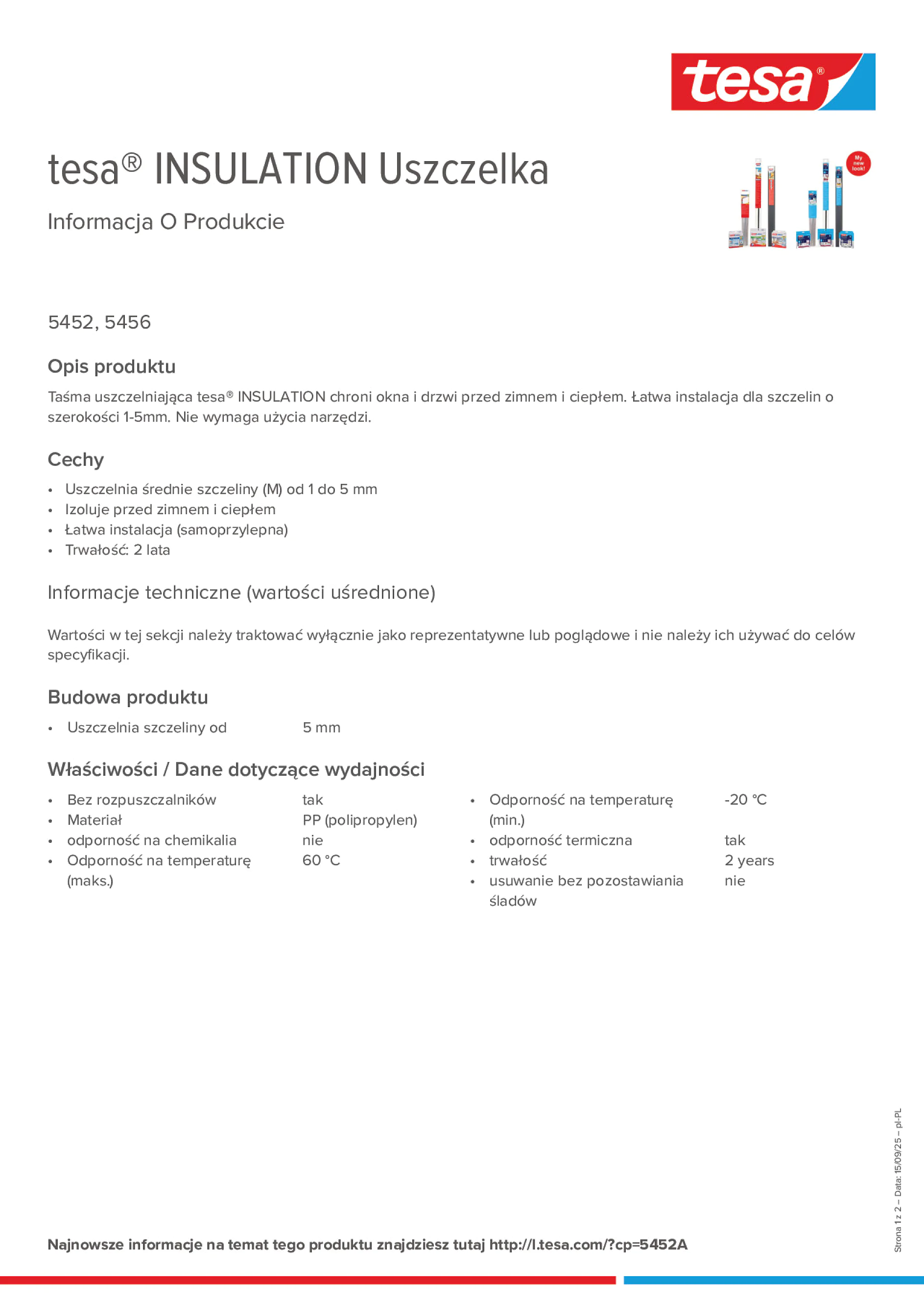 Product information_tesa® 05452_pl-PL